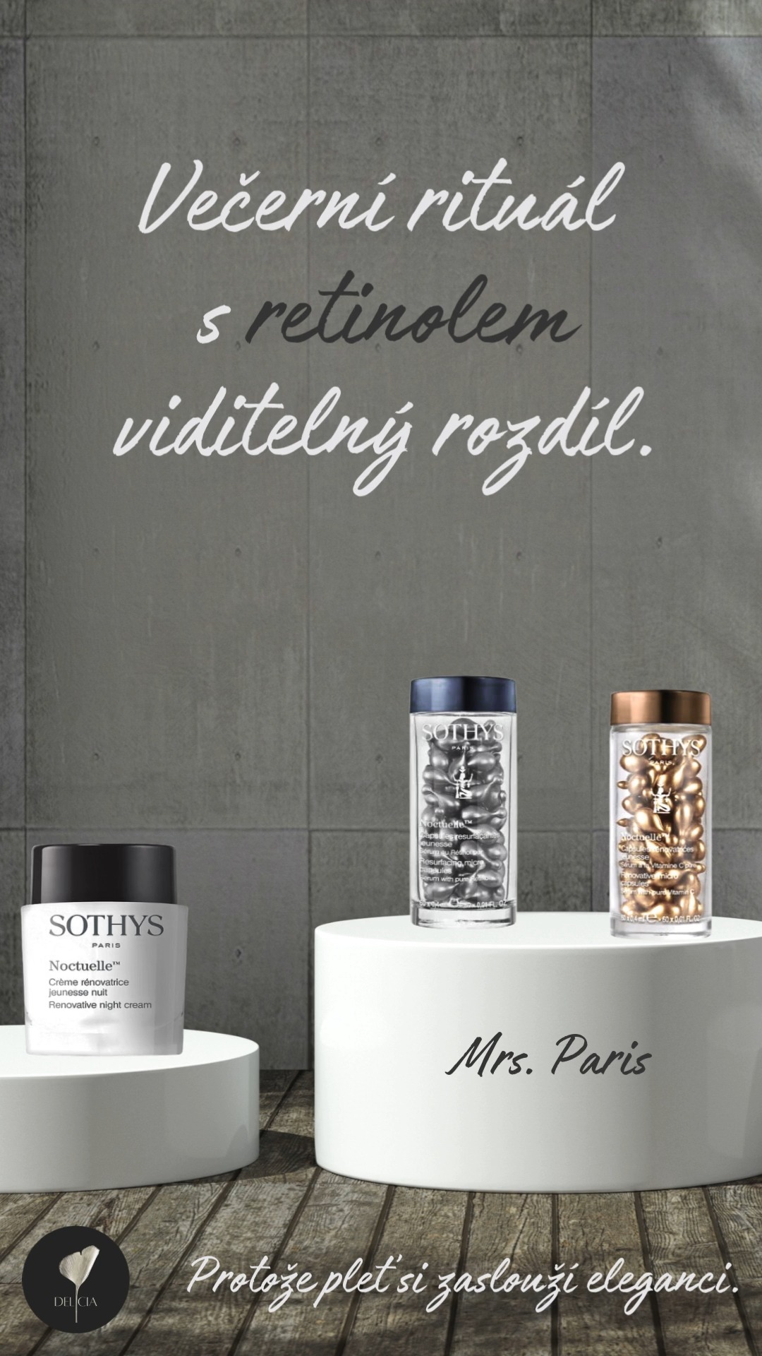 Aktivní látky v nočním krému ♥️Noctuelle:
● Dvojitý kolagen
● Vitamín C ( antioxidant)
● Účinný AHA komplex ( alfahydroxy kyselinky)
● Výtažek organického černého bezu ( antioxidant)
● Rakytníkový olej: bohatý na mastné kyseliny
● Omega 3/6/7/9.
● Vysoká koncentrace výtažku z řasy Jania Rubens
Na retinol bohaté ampule😍, anebo ampule vitamínu C🤩 s tímto inovativním nočním krémem = se vzájemně podporují a zesilují. ♥️
Pleť se během spánku zregeneruje a ráno je vyhlazená, bez známek únavy, prozářená, mladistvá a pevná!
Retinoidy v zimě mohou udělat s pletí doslova zázraky. Zima je čas, kdy mohou plně rozvinout své účinky — vyhlazení, rozjasnění, sjednocení tónu, redukce jemných linek, výrazná podpora pevnosti a elasticity. Pleť se během několika týdnů viditelně promění a jaro tak přivítá v mnohem lepší kondici.🌿
..
#sothys #sothysparis #luxusnikosmetika #profesionalnipece #kosmetickasalon #peceopleť #zdravaPlet #rozmazlovani #krasa #estetika #soinvisage #beaute #soindelapeau #institutdebeaute #cosmetiquefrancaise #parisbeauty #marquefrancaise #rituelbeaute #novinkasalonu #doprejtesi #rezervaceservice #akcesalonu #exkluzivnipece #specialninabidka #booknow #beautypromo #deliciastudio #praha12 #cholupice