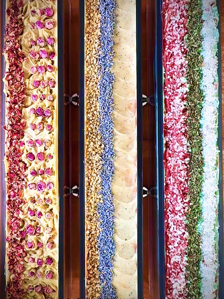 🌸🌿🌷 SPRING IS STIRRING IN THE APOTHECARY… 🌷🌿🌸
☀️ Light lingers longer.
🪟 Windows open. Air softens.
🧼🌸 And beloved bars begin to bloom again here @apothecary.addict ✨
Apothecary Addict favorites are being poured, and ✨NEW✨ batches are in the works 😊⚗️ — curing slowly, becoming beautifully — just in time for the turn of the season…
FEATURED HERE:
🌹🍓🍋 THE ROSE-BERRY LEMONADE BAR
A fresh, luminous rose — kissed with strawberry and lemon. Juicy, floral, and unmistakably spring.
🜃💜 THE LAVENDER CHAMOMILE BAR
Milky, oat-soft, and impossibly gentle. A quiet ritual for tender, spring-ready skin.
🌿 THE FROSTED GRAPEFRUIT MINT BAR
Mineral-kissed and sparkling with citrus + cool peppermint. A bright, spa-like exhale.
Cherished returns… and a few new things quietly taking shape behind the curtain. 🌿🤍
Restocking soon.
Spring is unfolding. 🌱✨
#apothecaryaddict #artisansoap #coldprocesssoap #springritual #botanicalsoap