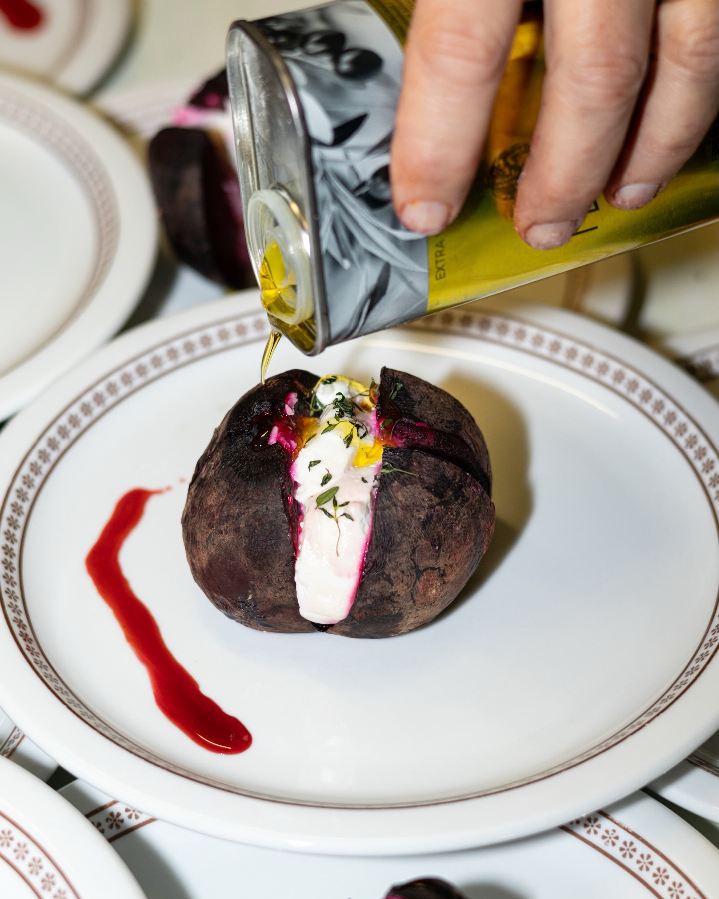 5 gangen vol flashy food & BTS content @tafellokaal 🪩🕺🏼