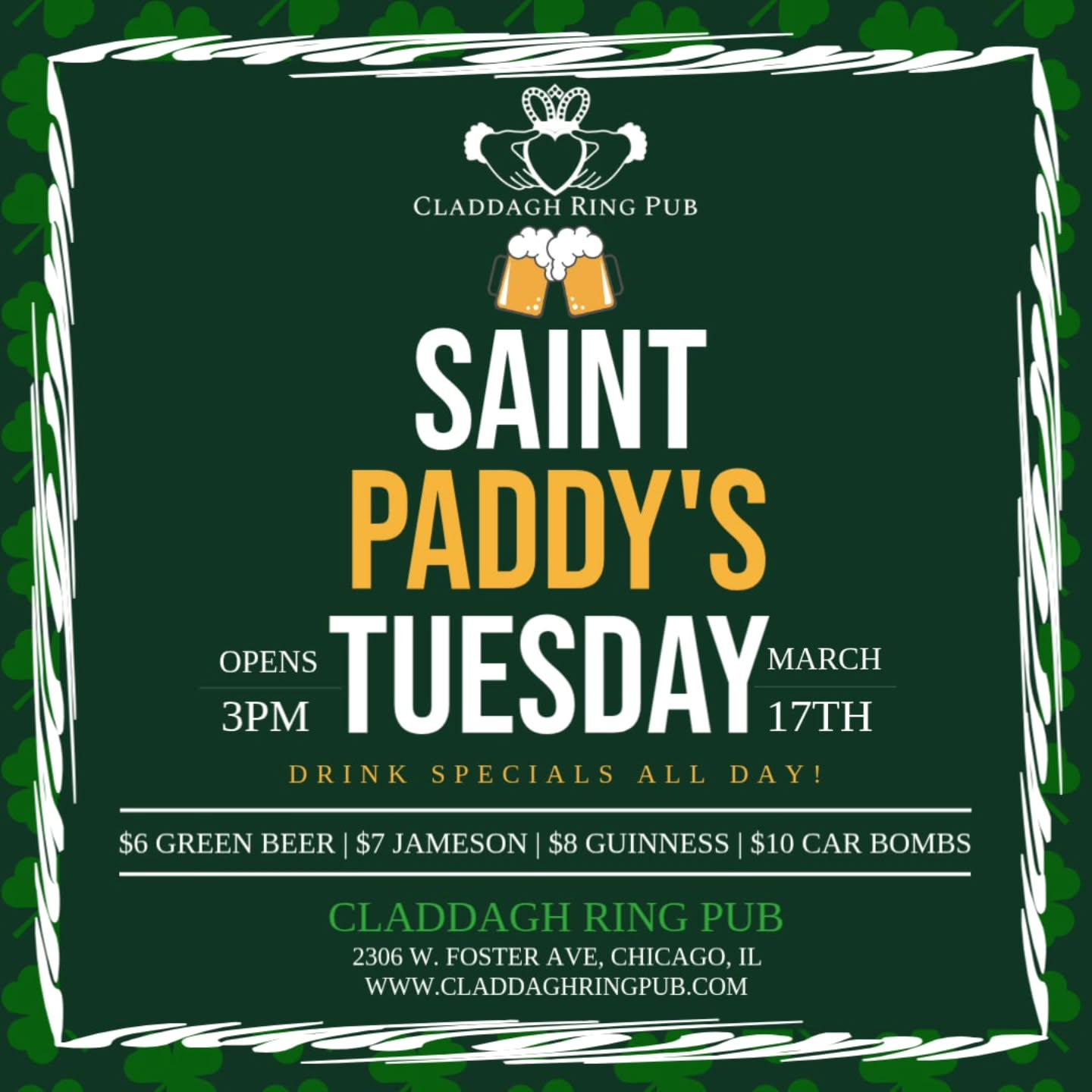 The Grand Finale on Tuesday 🍀