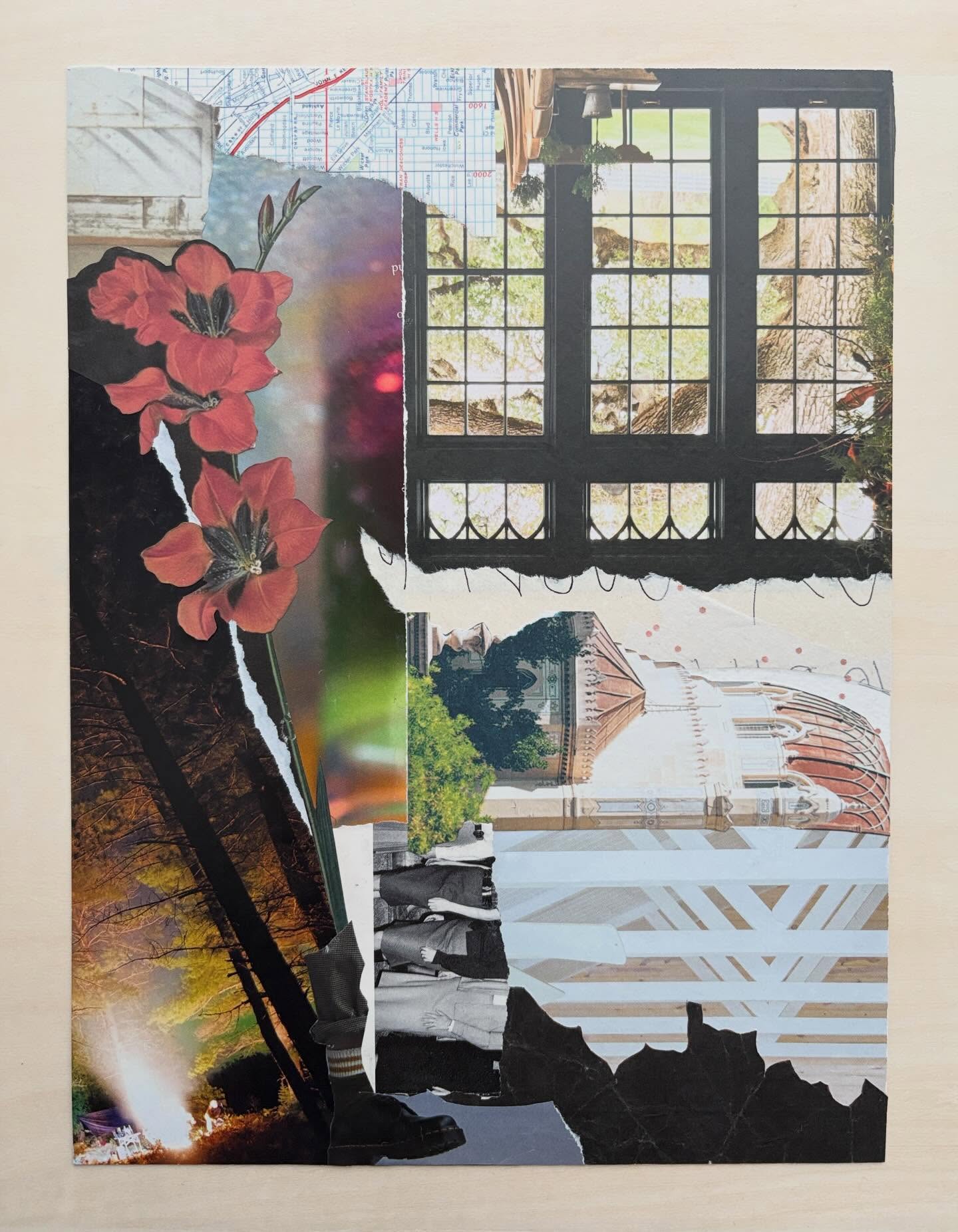 Wicker Park @pariscollagecollective 09/2026 Creative Challenge
✨DM to purchase✨ 12x9” unframed collage on paper #pariscollageclub #weeklycollage #collage #collageart #jengatz