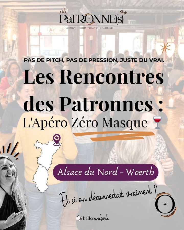 Tu détestes les événements réseau où il faut "pitcher" ton business en 30 secondes avec un faux sourire ?
Moi aussi.
Quand on a un fonctionnement atypique, le "masking" social (faire semblant de rentrer dans le moule) nous draine toute notre énergie.
Résultat : on s'isole derrière nos écrans.
On a l'illusion d'être connectées, mais quand ça ne va pas, les "likes" ne remplacent pas la présence humaine.
C’est exactement pour briser cette solitude que j’organise la Rencontre des Patronnes #1, ce jeudi soir.
Ici, on change les règles :
❌ Zéro pression.
❌ Zéro "pitch" commercial obligatoire.
❌ Zéro masque.
✅ 100% de connexions authentiques entre femmes qui dirigent et qui se comprennent vraiment.
On vient pour partager la réalité du terrain, nos doutes, nos victoires, et trouver de vraies alliées.
Si tu sens que tu as besoin de sortir de ta grotte et de rencontrer des Patronnes qui parlent "ta langue", il reste quelques chaises.
On se voit jeudi soir ? 26 février 2026
Republie pour tes amis de la région !
👇 Pour réserver ta place : Rends-toi sur mon site www.caroline-beck.com, rubrique "Mes évènements".
(Ne tarde pas, je limite volontairement les places pour que l'on puisse vraiment échanger).
#EntrepreneuriatFeminin #Alsace #Networking #SolitudeDuDirigeant #LesPatronnes #Souverainete #CarolineBeck