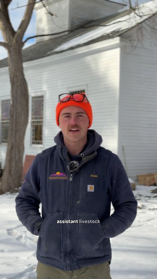 Originally from Michigan, Evan moved to the Northeast to farm, but transitioned to carpentry in 2023! We're grateful to have him on our team!
#teamfeature #carpentrylife #craftsmanship #behindthebuild #meettheteam