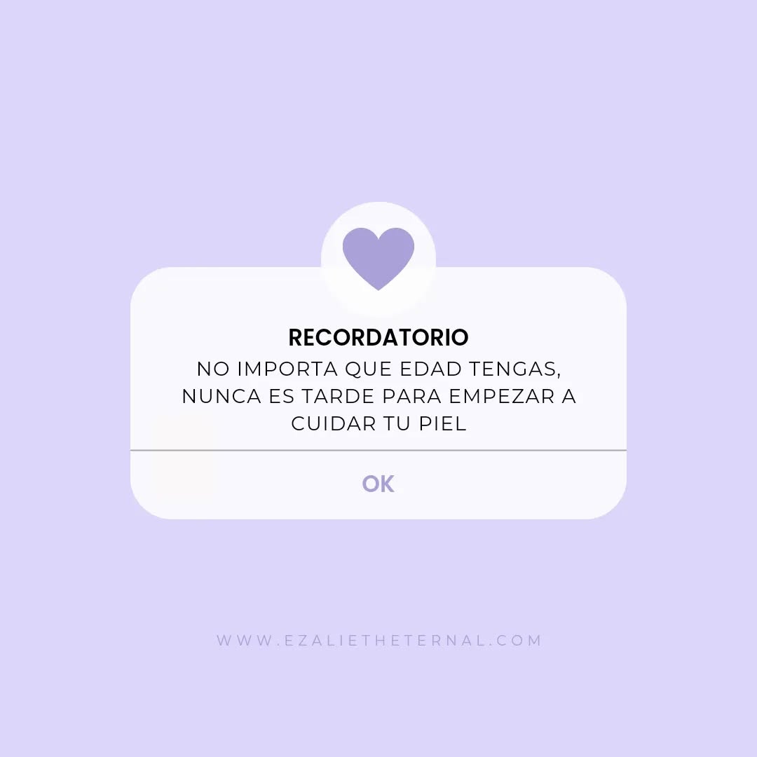 RECORDATORIO 🔔
.
.
.
#Ezalietheternal #cuidadodelapiel #cuidadofacial #guayaquil #skincare