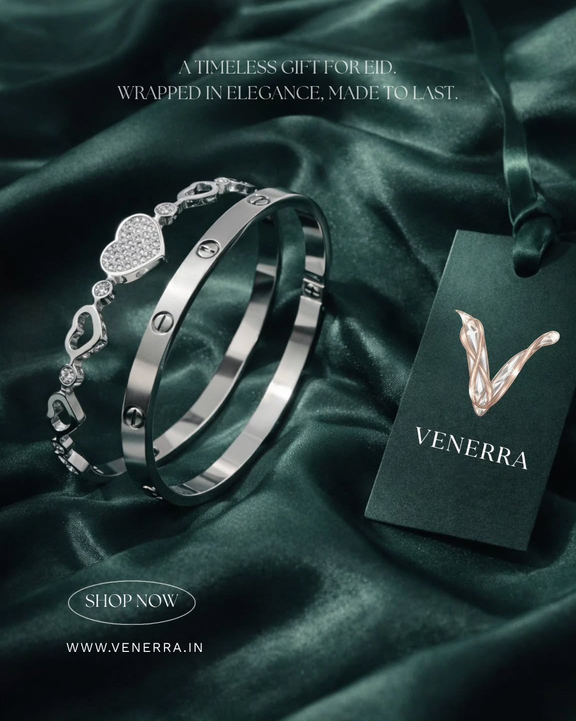 “A timeless Eid gift,
wrapped in elegance and made to last.”
Because true luxury is felt, not flaunted.
✨ Shop now. Gift forever.
#eidelegance #luxuryjewellery #timelessgifting #venerrajewels #elegantliving