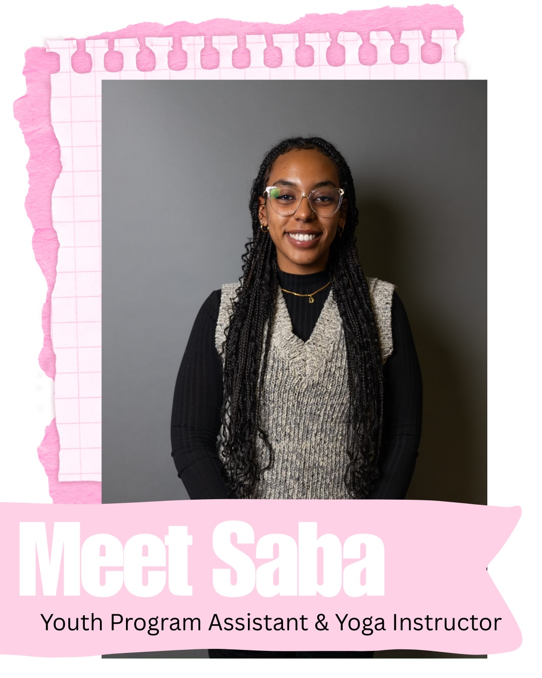 Big birthday energy for a very special member of the SLC family! ✨
Watching Saba grow over this past year has been nothing short of inspiring. In just 12 months, we’ve seen her step up as a pillar of support for our youth group, graduate from CSU 🎓, AND become a certified yoga instructor! 🧘🏾♀️
Saba, we are so proud of the woman and leader you are. You’ve become such a powerful role model for our teens; they connect with your energy, your story, and the safe space you provide. Thank you for showing our girls what it looks like to chase your dreams while giving back to the community.
Happy Birthday, Saba! 💖🦋