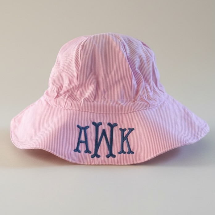 Sunshine ☀️ Ready! Our personalized Baby Sun Hats Have Just Dropped! #riverfrontdesigncreations #customembroidery #customgifts #monogram #personalized https://riverfrontdesignc.etsy.com/listing/4328421661