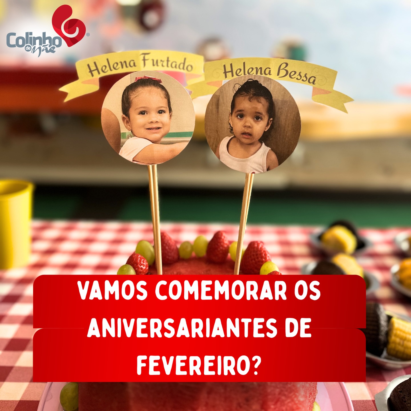 Celebrar a infância é celebrar com cuidado. 🎂
Aqui, os aniversariantes do mês ganham um momento especial — com alegria, partilha e uma alimentação saudável preparada com carinho.
Porque comemorar também pode ser leve, nutritivo e cheio de significado. ✨
Na Escola Colinho de Mãe, cada detalhe é pensado para cuidar do desenvolvimento e do bem-estar das nossas crianças.
Se você busca uma escola que valoriza a saúde, o acolhimento e os momentos especiais da infância, venha nos conhecer.
🏫 Creche Escola Colinho de mãe
📍Quadra 08, Conjunto F, Lote 47, Sobradinho/DF
📲WhatsApp para visitas: (61) 99147 - 5825