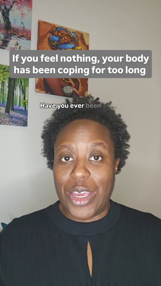 Being labelled “calm” or “easygoing” can hide a very different internal experience.
You show up, cope, don’t make a fuss.
And somewhere along the way, your emotions went quiet.
Emotional numbness often develops when your nervous system has been in survival mode for a long time. In families where feelings were overwhelming or unwelcome or in relationships where you had to stay composed and in systems that rewarded resilience over vulnerability.
Turning the volume down helped you function. It helped you stay connected and to get through.
Over time, that protective pattern can start to feel like disconnection from yourself.
Relational trauma healing and nervous system regulation involve rebuilding emotional safety. Feeling returns gradually, in ways your body can tolerate. You do not have to swing from numb to flooded.
If this resonates, save this for the days you feel flat and wonder what’s wrong with you.
When did you first learn to keep your feelings contained?
If you’re ready to explore this gently in therapy, you can book a consultation through the link in my bio.
#TheSelfLoveTherapist #EmotionalNumbness #TraumaHealing #NervousSystemRegulation
#RelationalTherapy