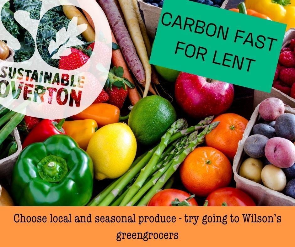 Fancy carbon fasting for Lent?
Day 9 #CarbonFast. We'll post a new idea each day