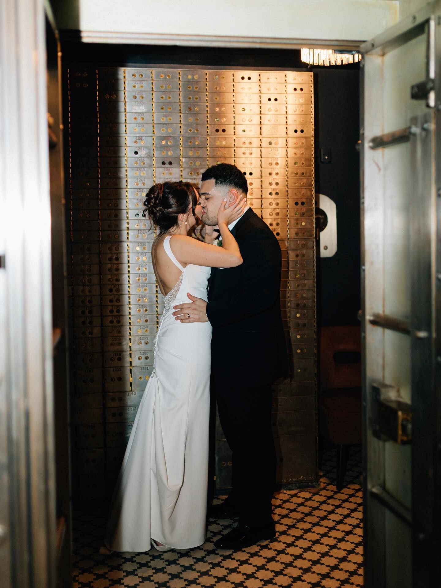 Locked in. Forever. 🖤✨
Coordination - @dmvweddingsandevents
Venue - @citizensballroom
Photography - @marshalynphotography
Video - @willfredaphotography
DJ - @lujanentertainmentllc
Catering - @putting_ontheritz
Florals - @frederickflowerfarm
Transpo - @pointtopointlimo
Glam - @revelryhairstudio