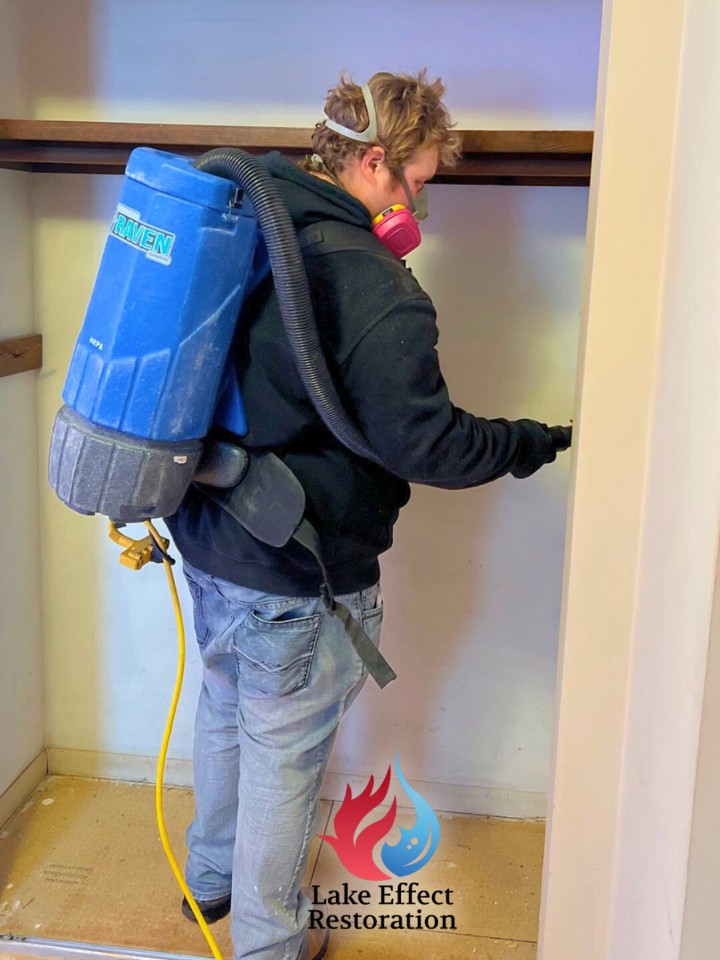 Restoration is not finished until your home is cleaned up properly.
After mitigation and repairs, we take the time to remove debris, dust, and materials so your space feels ready to live in again. The goal is not just to fix the damage, but to leave your home safe, clean, and put back together the right way.
When disaster strikes, trust your home to a team that sees the job through to the end. Call us at (231) 883 4183.