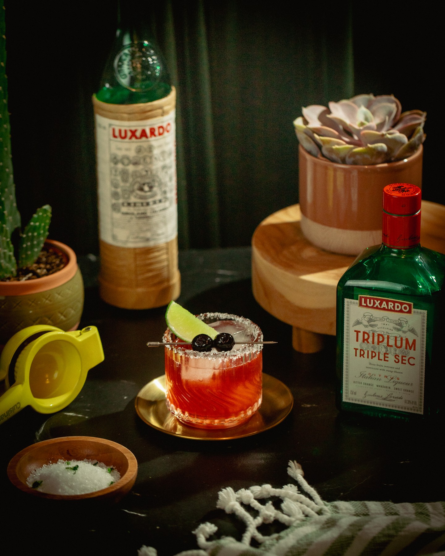 Itโs #NationalMargaritaDay. Weโre doing it the Luxardo way with a Cherry Lime Margarita made with Triplum โ bright citrus, subtle cherry, and perfectly balanced. ๐