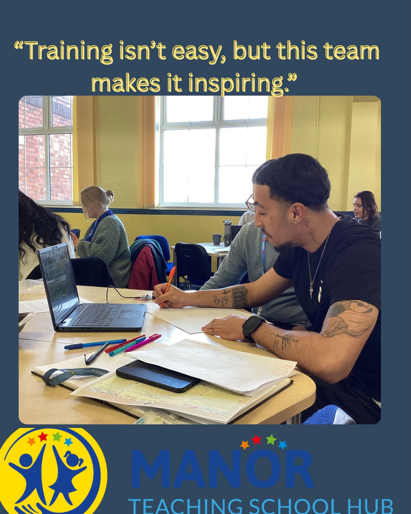 Our trainees had a fantastic day yesterday diving into Computing in Primary Schools 💻✨
From exploring digital literacy to developing creative problem solving skills, it was inspiring to see our trainee teachers building confidence and discovering new ways to bring computing to life in the classroom. 🚀
The future of tech starts with great teaching and yesterday was a great step forward! 👏 #TraineeTeachers #PrimaryComputing #FutureEducators
@bb_scitt @ambition.inst @manormultiacademytrust