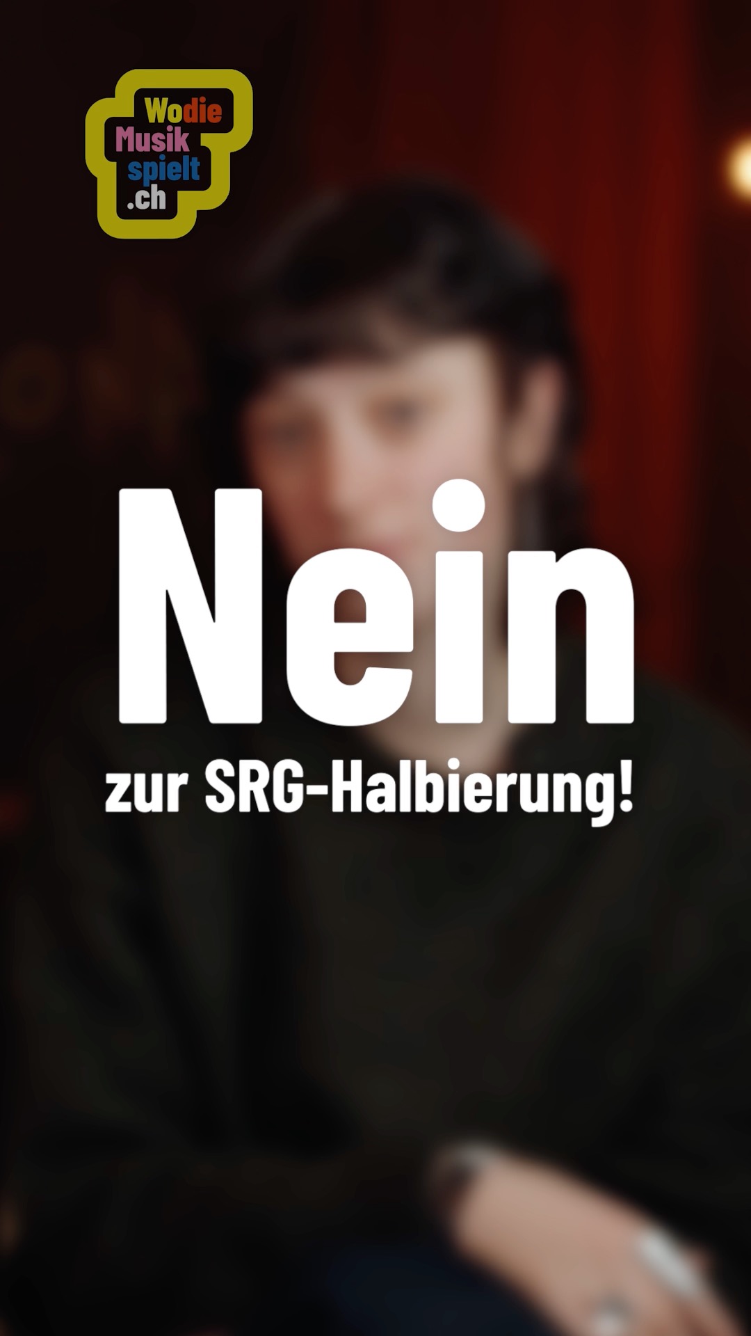 Keine halbe Kultur.
Keine halbe Sichtbarkeit.
Diese Abstimmung wird auf den letzten Metern entschieden.
Wenige Stimmen können den Unterschied machen.
Wenn dir Schweizer Musik, Film und kulturelle Vielfalt wichtig sind:
Jetzt abstimmen. Jetzt mobilisieren.
Am Sonntag: Nein zur SRG-Halbierungsinitiative.
#NEINHalbierungsinitiative
#NONInitiativeSSR
#NOiniziativaSSR