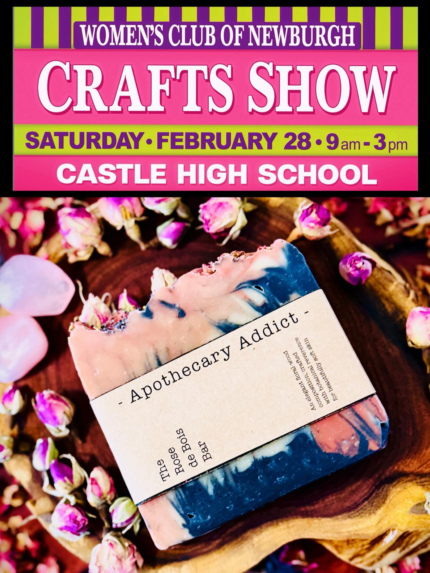 🌿✨ Come out and join me tomorrow (Saturday, February 28th)!!! @apothecary.addict ✨🌿
“I only come around every four years…” 🎉💛
Since this year the calendar skips my actual birthday, I’ll be celebrating a little early — and you’re invited! Born on February 29, I’m taking Saturday, the 28th, to share my devotion to slow, soulful self-care with you.
Come wander the 32nd Annual Women’s Club of Newburgh Craft Show:
📅 Saturday, February 28
📍 John H. Castle High School, Newburgh, IN
⏰ 9AM – 3PM
I’ll be bringing my lovingly formulated and hand-crafted cold process soaps, balms, and salves — made with pure botanicals, real essential oils, and a reverence for nature’s textures, colors, and aromas. 🌿🪵✨
Step into a little world of quiet luxury and ritual: touch, smell, and experience each bar, balm, and salve as it was meant to be — naturally, deeply, fully alive. 🩷
▲ A rare birthday treat for you… and for me! ▲
#ArtisanSoap
#BotanicalSkincare
#SlowBeauty
#HandcraftedLuxury
#CraftMarketFinds