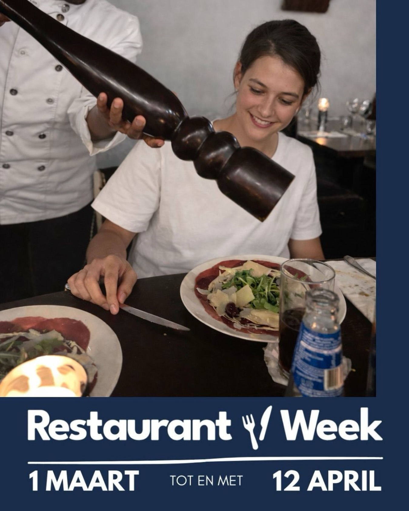 🍴 Gauchos doet mee aan Nationale Restaurant Week!
Van 1 maart t/m 12 april geniet je bij Gauchos van een exclusief 3-gangen keuzemenu tijdens Restaurant Week 2026.
Een unieke kans om kennis te maken met onze Argentijnse grill gerechten voor een speciaal tarief.
🥩 Argentijnse premium kwaliteit
🔥 Vers van de grill
⚠️ Let op:
Reserveren verloopt uitsluitend via de Restaurant Week website. Beperkt aantal plaatsen beschikbaar per avond.
Wil je verzekerd zijn van een tafel?
Reserveer tijdig via www.restaurantweek.nl
#restaurantweek #gauchosgrill #steaknight #uiteten #avondjeuit