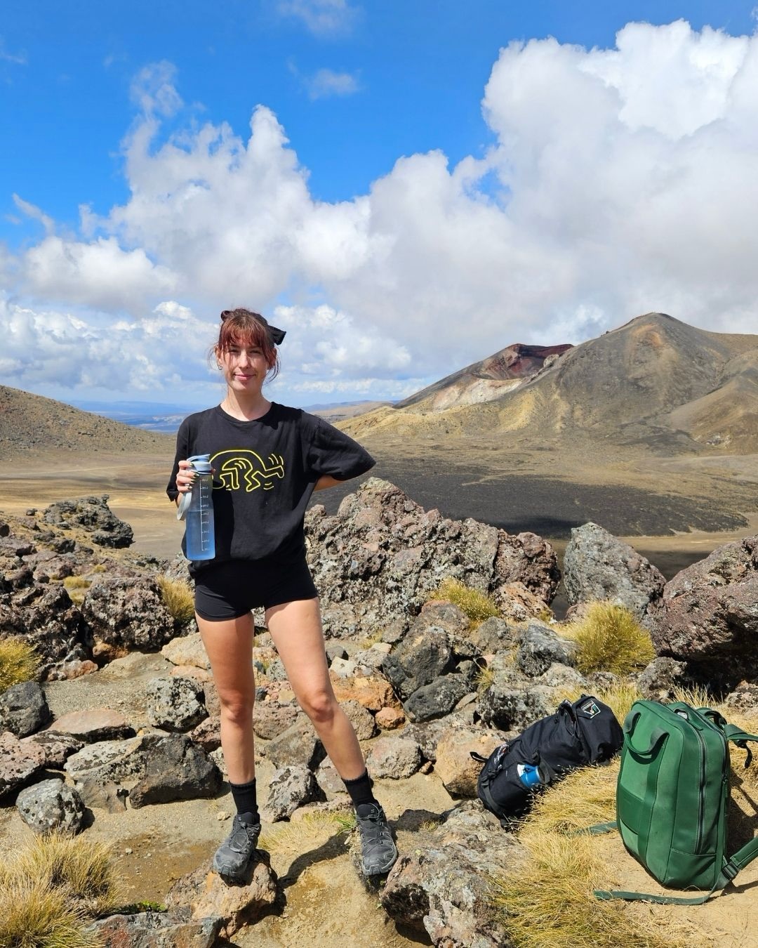 One of our designers, Katie, is spending a year travelling through New Zealand and Australia, and we’re absolutely loving the field notes and photographs she’s been sending back so we thought we’d share some here!
This week, she shared images from Tongariro National Park — extraordinary subalpine landscapes shaped by volcanic forces and extreme conditions. In her words:
“The subalpine landscapes of Tongariro National Park in the North Island of New Zealand is a place of transition, where forest gives way to open plateau, and the landscape is carved by volcanic eruptions, crashing waterfalls and sulphuric geothermal hot springs.
Tussock grasses such as Chionochloa rubra form the backbone of the meadow, their fine blades moving with the wind while their roots stabilise thin soils. Interwoven through them are compact shrubs including Hebe odora, whose dense evergreen foliage is well suited to exposure and cold.
Shrub species such as Leptospermum scoparium, Phyllocladus alpinus and Dracophyllum filifolium contribute structure and seasonal flower, while also tolerating nutrient poor substrates. Unusual ferns such as Sticherus cunninghamii add another layer, occupying open ground and adapting to mineral rich volcanic terrain.
In some areas, the presence of Calluna vulgaris, introduced from Europe, is a reminder of how easily plant communities can shift when species are moved beyond their native range. Its ability to spread and compete illustrates both resilience and ecological tension within these fragile systems.
Together, these plants form a mosaic that is both soft and enduring. Low growing, wind firm and finely tuned to their environment, they demonstrate that in subalpine landscapes, beauty is inseparable from adaptation.”
We can already see how this kind of close observation — structure, resilience, plant communities working as systems, will quietly inform projects when she’s back in the studio. Travel is a great source of inspiration, and we can’t wait to see how these landscapes translate into future schemes. Although we don’t want her away for too long, we’re really missing here!