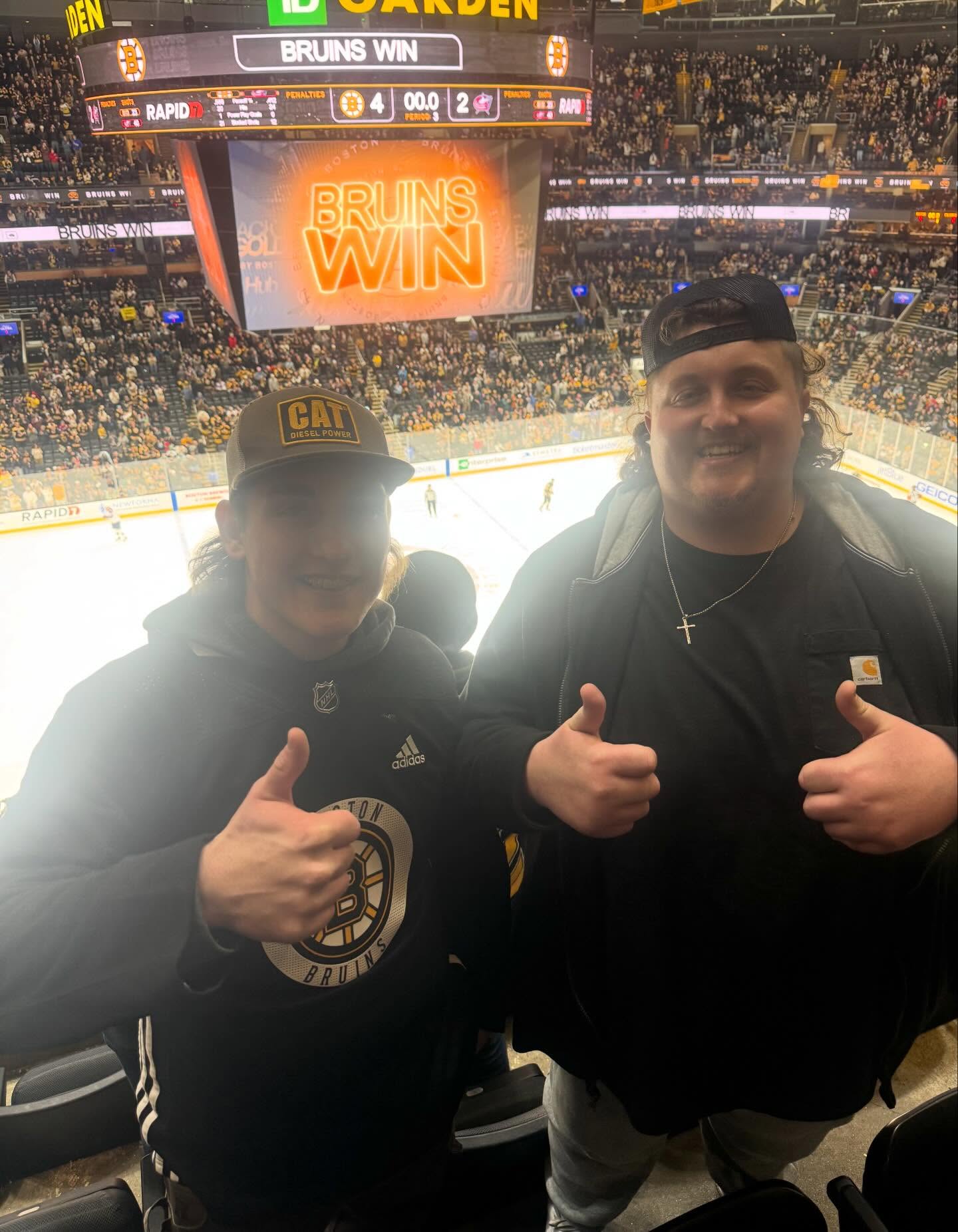 Thanks @adamavedisianideal from @paversbyideal for giving the company these tickets to the bruins game! We were glad to send 2 of our most reliable guys to the game tonight! One of them a life long hockey player and fan who hasn’t had the opportunity to go to a game before! Thank you for this! The boys had an unbelievable time! @nhlbruins great win!