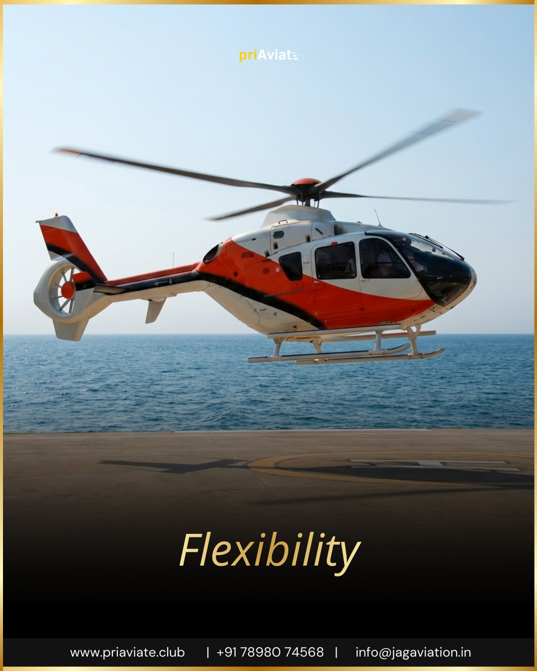 Depart when you wish.
Land where it matters.
Experience aviation on your terms.
With priAviate, your schedule doesn’t follow the sky.
The sky follows you.
www.priaviate.club
Fly private. Fly priAviate.
#priAviate #helicopterflying #flexibility #luxuryaviation
#privatejourney