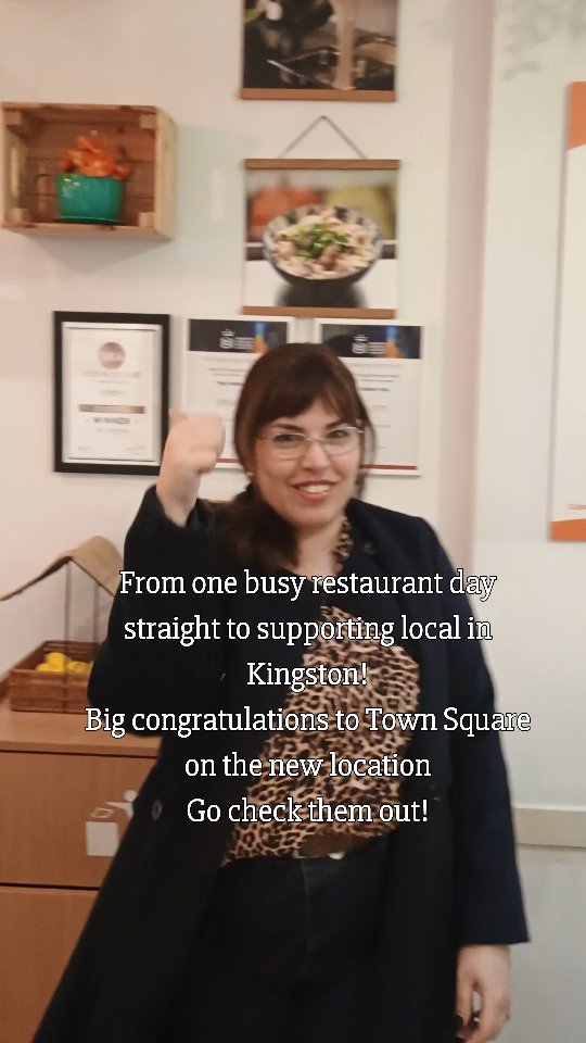 From one busy restaurant day straight to supporting local in Kingston!
Big congratulations to Town Square on the new location—go check them out!
@townsqkingston