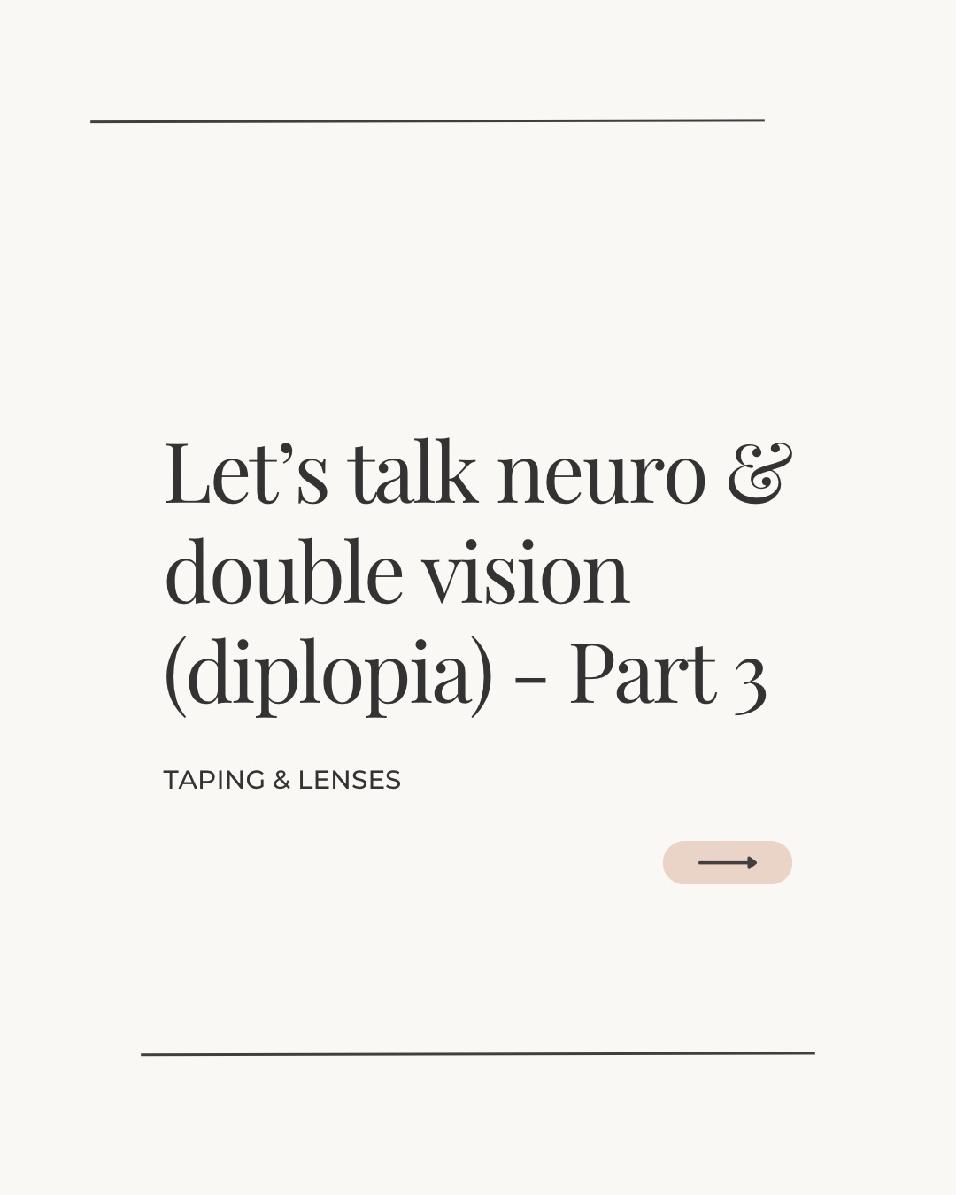 Part 3: so what are we taping?! #NeuroVision #Diplopia #OTVisionRehab #TransporeTape #NeuroOT NeuroPT StrokeRehab BrainInjuryRecovery VisualRehab DoubleVision Neuroplasticity OcularRehab