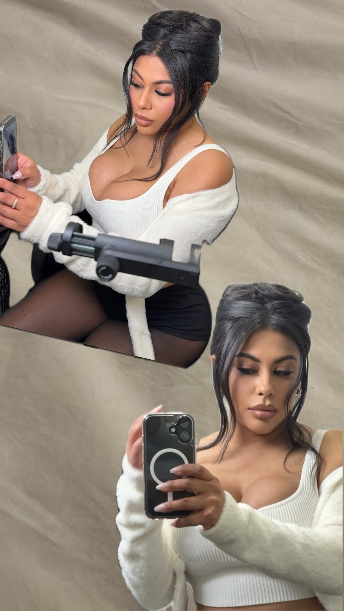 This look isn’t going anywhere 🤍 forever a favourite for any occasion