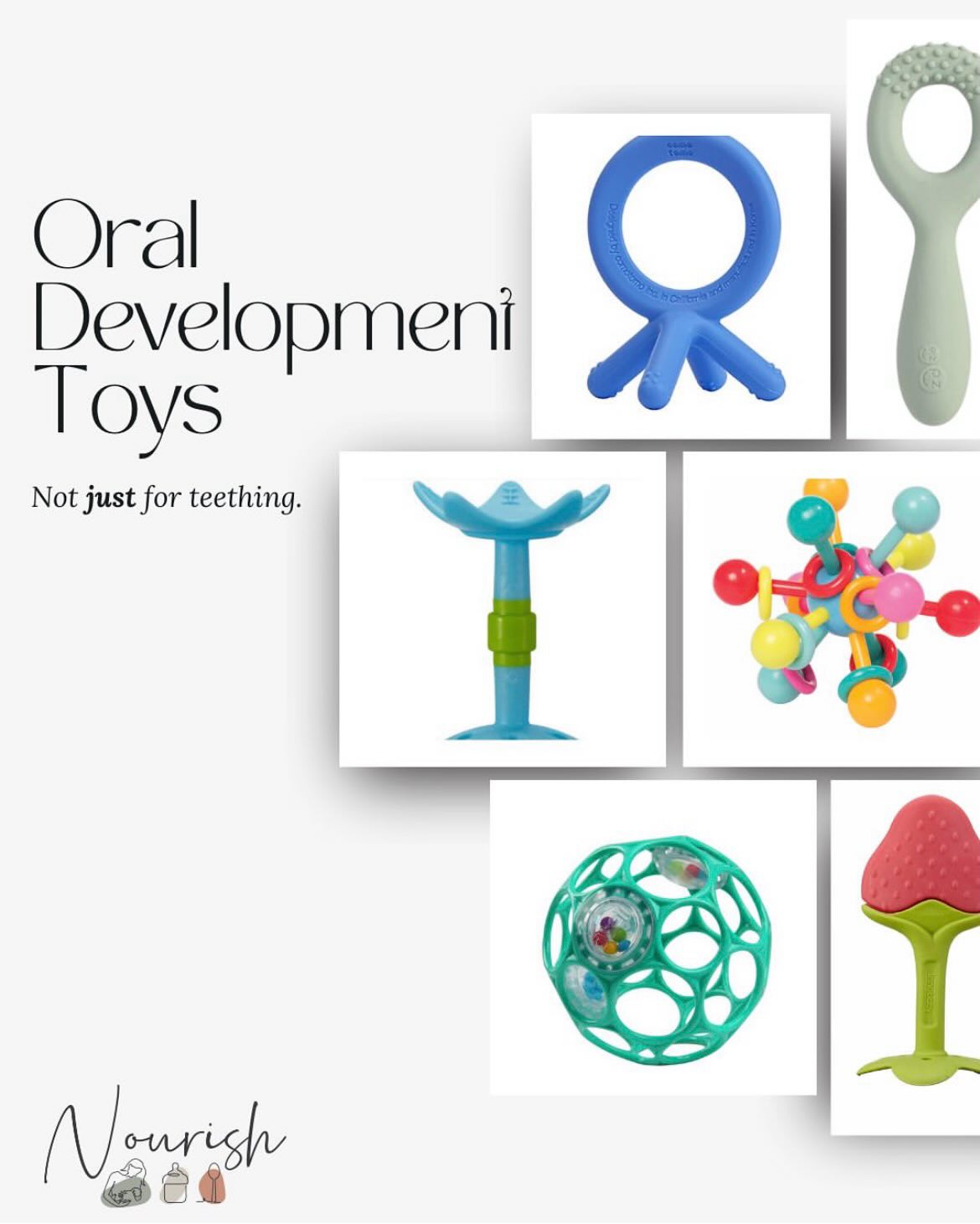 Mouthing toys is an important PRE-feeding skill. Looking for therapist-recommended gear?? Check my Amazon storefront 👍🏻
You don’t have to wait-and-see. If you have concerns that baby isn’t interested in teething toys, or not getting the hang of solids, let’s find the why.
Schedule a call and let’s chat 💕 💻