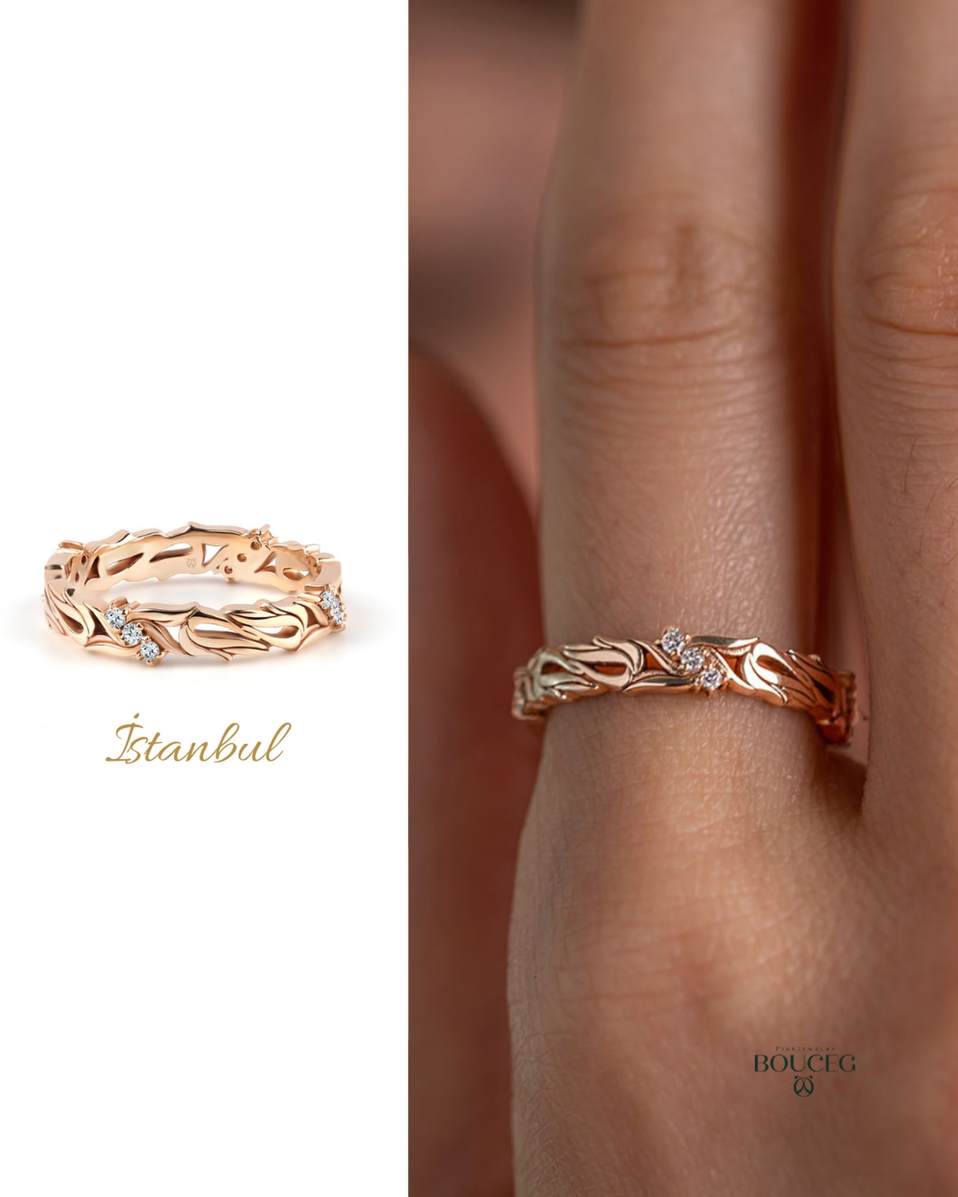 İstanbul.
Zarafetin en ince hali.
Altının sıcak tonu ve pırlanta dokunuşlarıyla zamansız bir imza.
Her detayı düşünülmüş,
her kıvrımı karakterli.
Web sitemizden keşfedebilir ya da Bursa showroom’umuza gelerek İstanbul modelini yakından deneyimleyebilirsiniz.
DM üzerinden bizimle iletişime geçebilirsiniz.
#alyans #vintagealyans #tektaş #evlilikteklifi