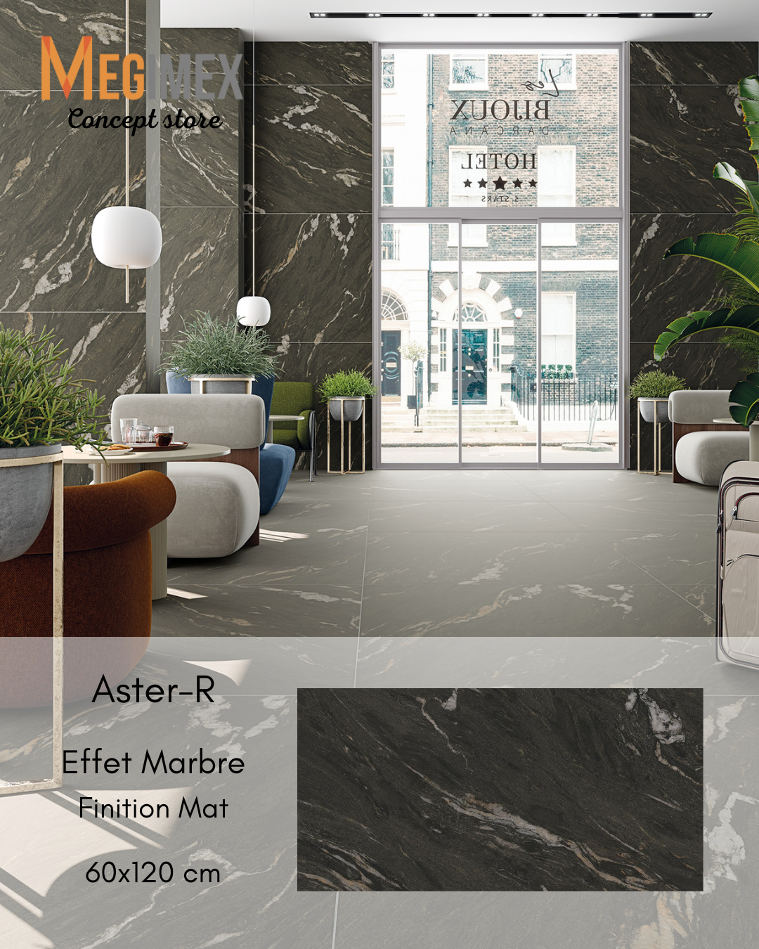 ✨ Intensité & élégance minérale ✨
La faïence Aster-R en format 60x120 cm sublime vos espaces avec son effet marbre ultra raffiné.
Son coloris noir profond, traversé de veines blanches éclatantes, crée un contraste sophistiqué et graphique. La finition mate apporte une touche chic et moderne.
Un grand format qui sublime les volumes, structure l’espace et donne du caractère à chaque mur.
Audacieux. Élégant. Intemporel.
#ArterR #Carrelage#EffetMarbre #FaienceNoire #Guadeloupe #DecorationInterieure #DesignContemporain#Construction