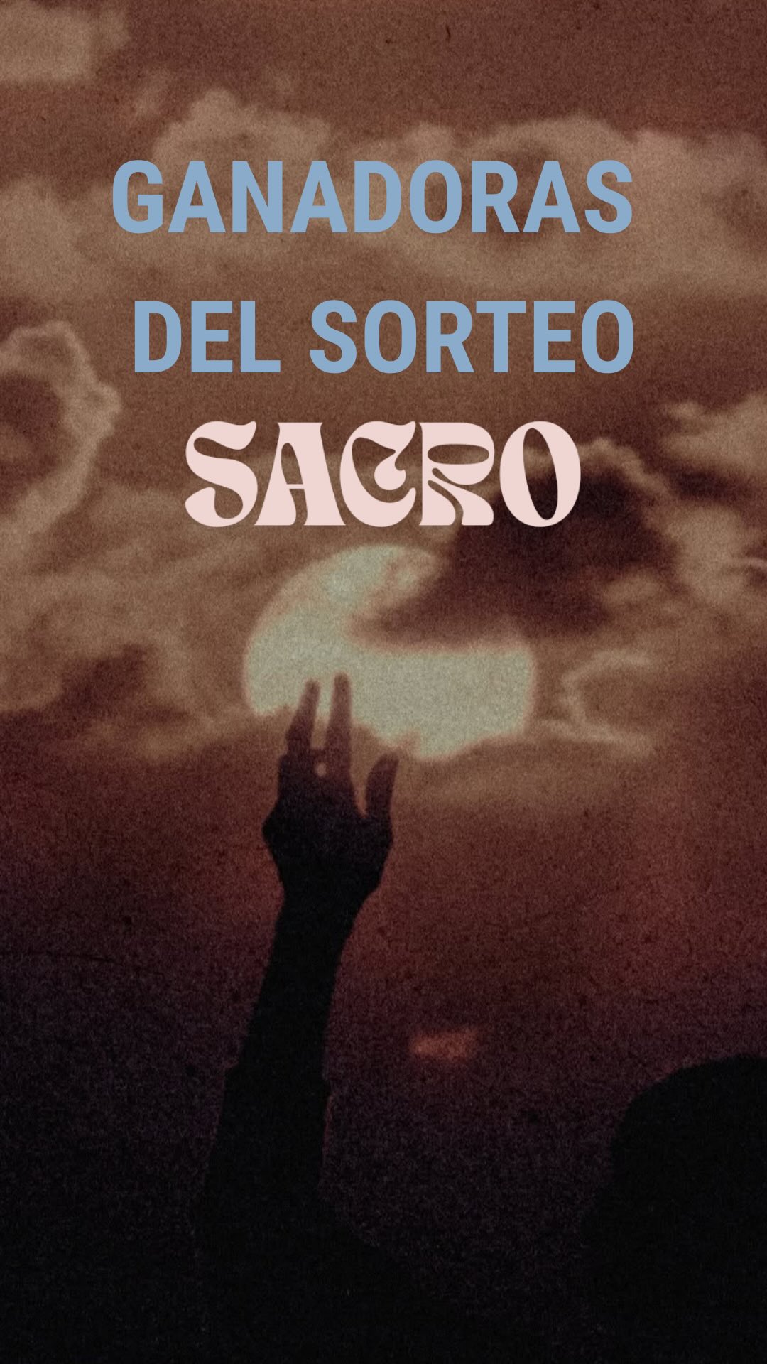 FELICITACIONES A LAS GANADORAS DE NUESTRO SORTEO!
Primer puesto
2x1 en SACRO @sofiacomba
Tiene tiempo hasta el 8/3 para confirmar su plaza.
Segundo puesto
3 sesiones a elección
@p_de_pola
Tercer puesto
1 sesión a elección
@ari.booh
Primer suplente del 2x1 en el retiro
@iris.yanez.93 con tiempo para confirmar hasta el 10/3
Segundo suplente del 2x1
@francocavs
MUCHÍSIMAS GRACIAS A LAS 395 PERSONAS QUE PARTICIPARON!
nos abrazamos del otro lado
🧚🏻♀️🧚🏻♀️🧚🏻♀️🧚🏻♀️🧚🏻♀️🧚🏻♀️🧚🏻♀️