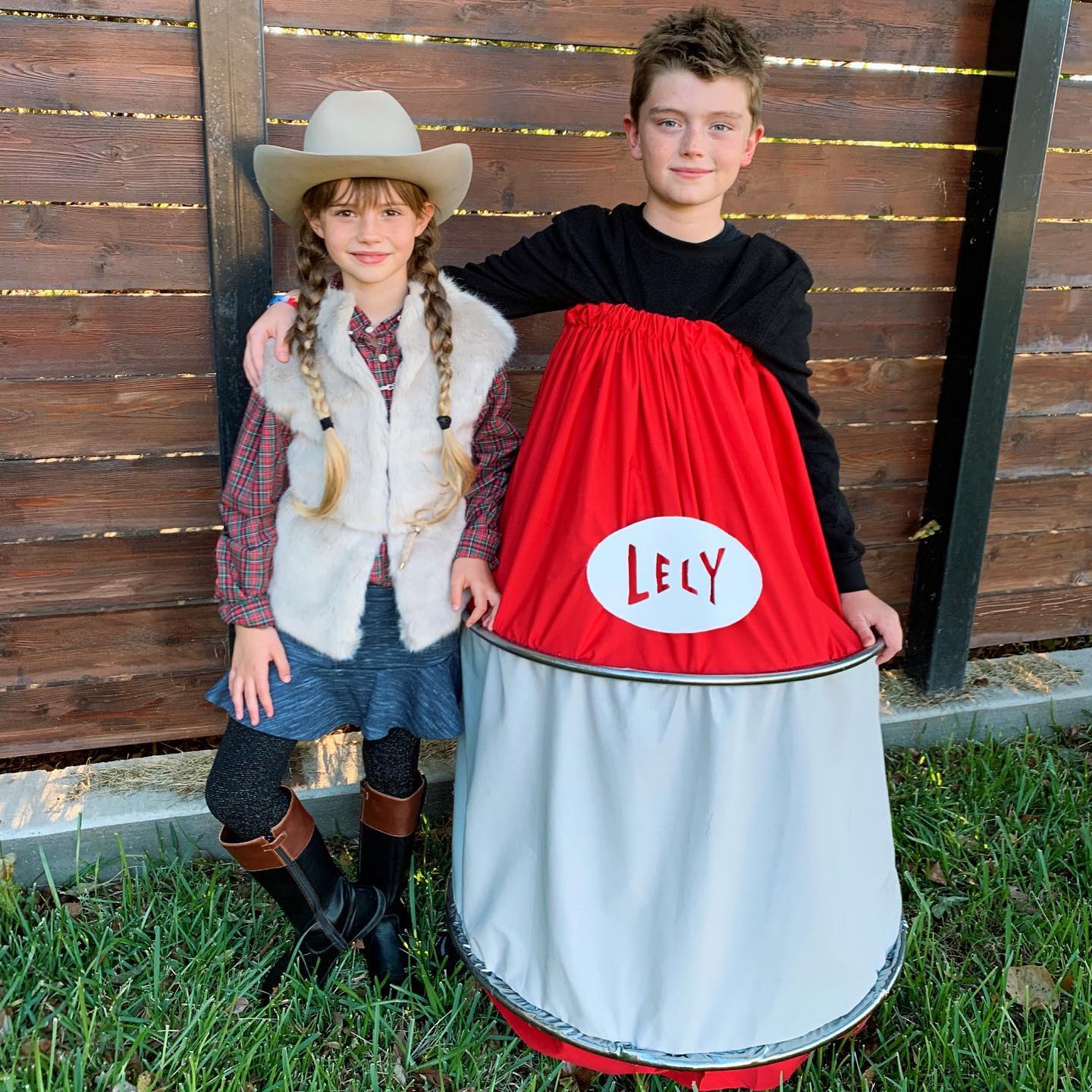 While you stroll the streets with your ghosts and goblins look out for our favorite farmer and Lely Juno, automatic feed pusher. These two will scare you with how quickly they can complete a milking and feed efficiently ensuring a healthy and productive herd. #handsewnwithlove #theypickedtheircustoms #lely @lelygroup @texasfarmbureau