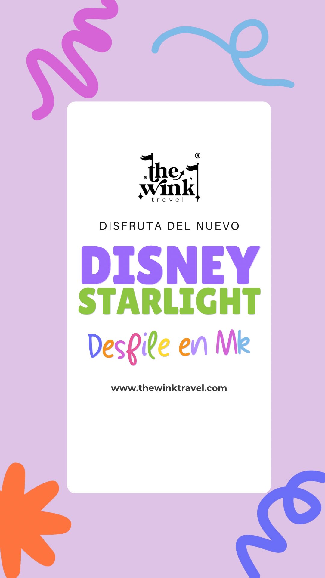 ✨🌙 ¡La magia vuelve a brillar por la noche en Magic Kingdom!
El desfile ''Disney Starlight: Dream the Night Away'' estará iluminando el parque cada noche.
¡Cotiza hoy tu viaje con nosotros en el link de nuestro perfil!
#WaltDisneyWorld