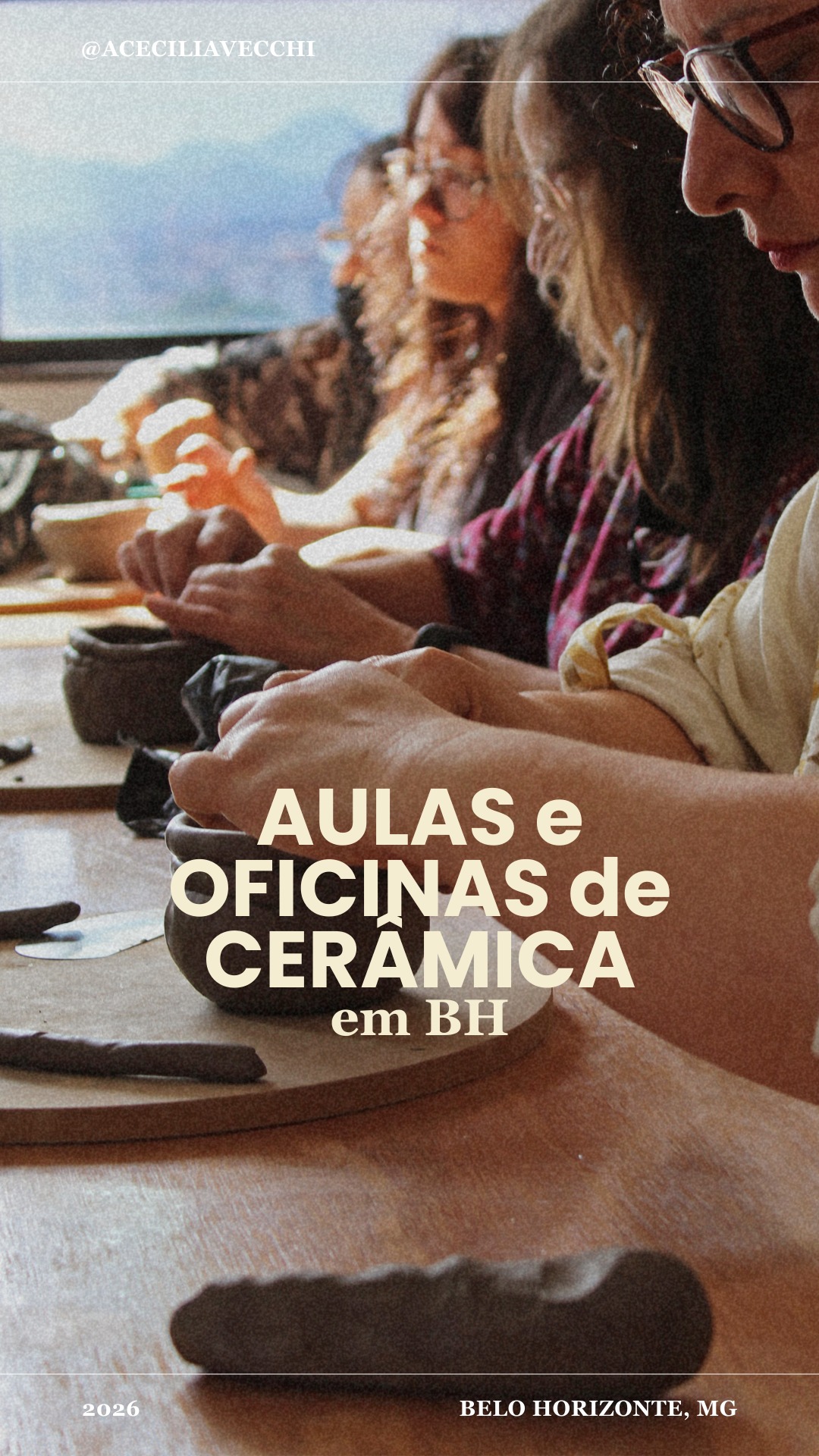 Uma coisa é ouvir essa fala do Dr Drauzio Varella - outra é agir sobre esse conselho...
Tem algo diferente quando a gente usa as mãos.
Quando a gente toca.
Modela.
Mistura.
Aperta.
Puxa.
Sente...
Nosso corpo e nossa mente é que sabem!
Quando foi a última vez que você fez algo com as mãos?
As vagas para oficinas criativas e aulas regulares estão abertas! Clica no link da bio e saiba mais!
