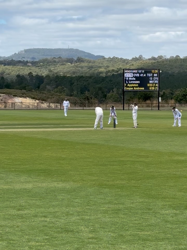 Clinical performance from Leigh Lorenzen today bringing up a massive double ton. Leigh finished with 213 off 259 balls.
Congratulations to the 5th XI on their great win against Buninyong. A huge effort led by Luke Steenhuis after a few tough years for the side.