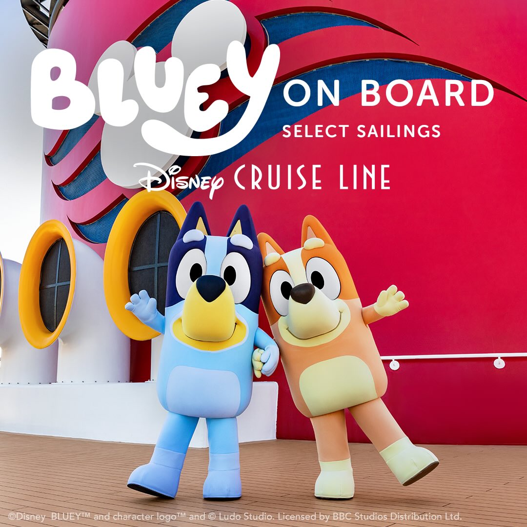 Okay but Bluey on a Disney Cruise Line sailing?! 😍🚢 This is the kind of crossover magic we LIVE for.
From deck parties to character hugs at sea, these select sailings are bringing BIG Heeler energy onboard — and I am here for it! If your little ones are in their Bluey era (or let’s be honest… you are too 😉), this is your sign to set sail.
Let’s plan your family’s BEST DAY EVER at sea 💙✨
📩 Message me to snag the best stateroom options and current offers!
— Best Day Ever Vacations by Elisabeth Murphy
#BestDayEverVacations #BestDayEverWithElisabeth #DisneyCruiseLine #DisneyCruise #Bluey