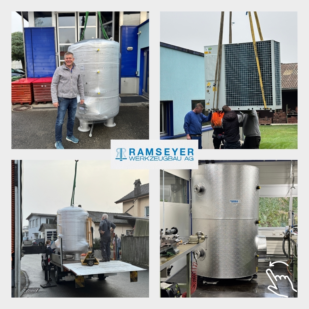 Ramseyer bleibt cool! 😎❄
Der bisherige Kühlkreislauf für unsere Erosionsmaschinen ist in die Jahre gekommen und hat unseren Ansprüchen nicht mehr entsprochen, da er an die Grenzen gestossen ist.
Vorher:
❌ Unzureichende Kühlkraft bei grossen Werkstücken
❌ Häufigere Ausfälle und Verzögerungen
❌ Begrenzte Möglichkeiten für komplexe Projekte
❌ Keine Erweiterbarkeit für die Zukunft
Unsere Lösung 💡
Damit wir ein Höchstmass an Flexibilität erreichen, haben einen grossen Kühlwasserspeicher installieren lassen, der mit einem neuen starken Kühlgerät gekühlt wird. Somit ist das System träger und weniger anfällig für Störungen. Zusätzlich sind wir für die Zukunft bei grösserem Kühlbedarf gerüstet. Bei allfälligen Störungen des Kühlgeräts können wir flexibel und schnell reagieren.
Heute:
✅ Zuverlässige Kühlung auch bei grossen Werkstücken
✅ Mehr Kundenzufriedenheit durch stabile Prozesse
✅ Höhere Präzision und Qualität
✅ Weniger Ausfälle und längere Maschinenlebensdauer
✅ Nachhaltige Energie- und Ressourcennutzung
💬 Haben Sie Fragen oder Anregungen zu unserem neuen Kühlsystem? Teilen Sie uns Ihre Meinung mit – wir freuen uns auf Ihr Feedback!
#ramseyerwerkzeugbauag #Prozessoptimierung #Kundenzufriedenheit