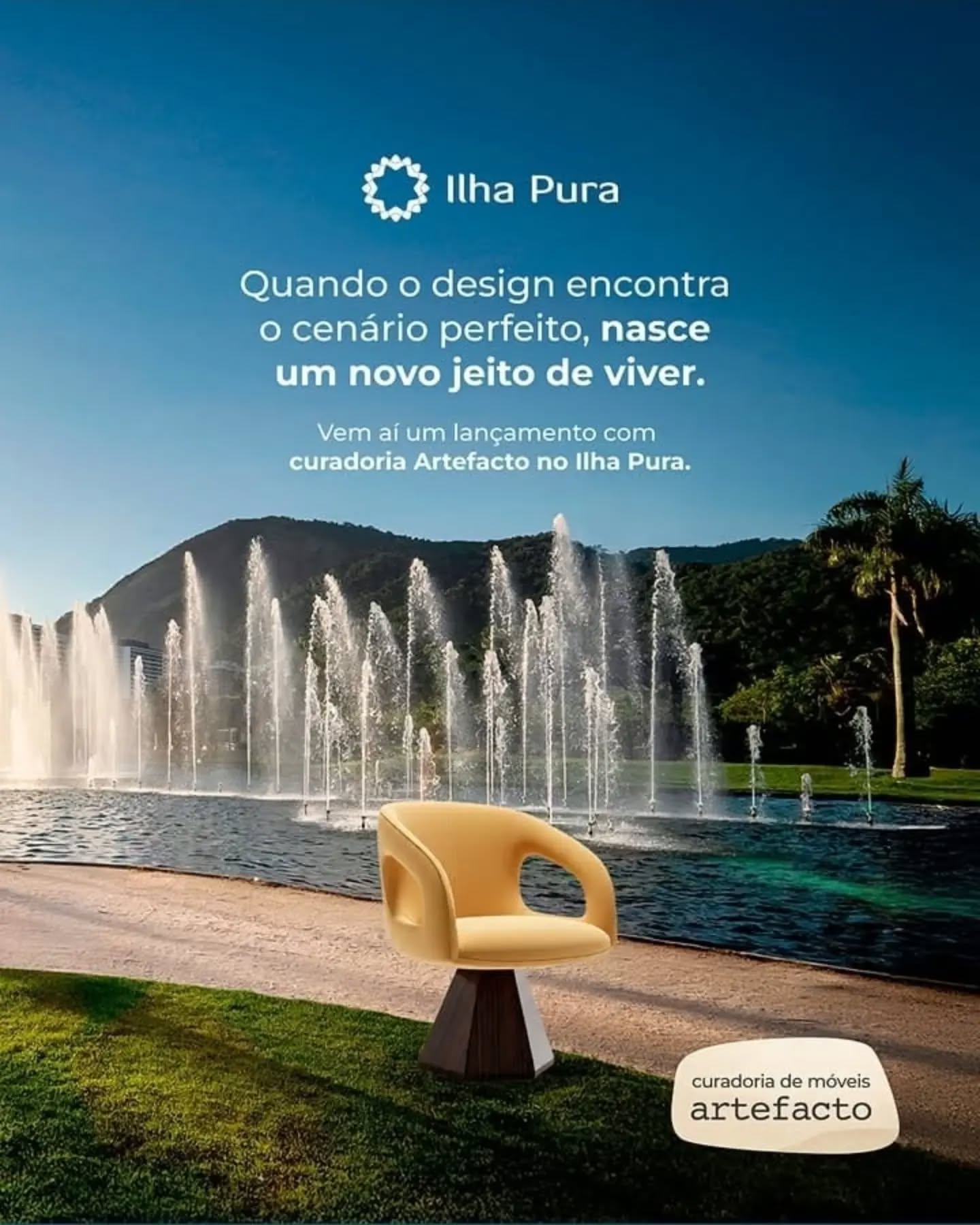 Ilha Pura
No bairro planejado que mais valoriza na Barra, um novo capítulo está preste a começar.
Vem aí o encontro do Ilha Pura com o Artefacto.
Faça contato e saiba mais!
#investimentoimobiliario #lancamentoimobiliario #imovelnovo #ilhapura_oficial