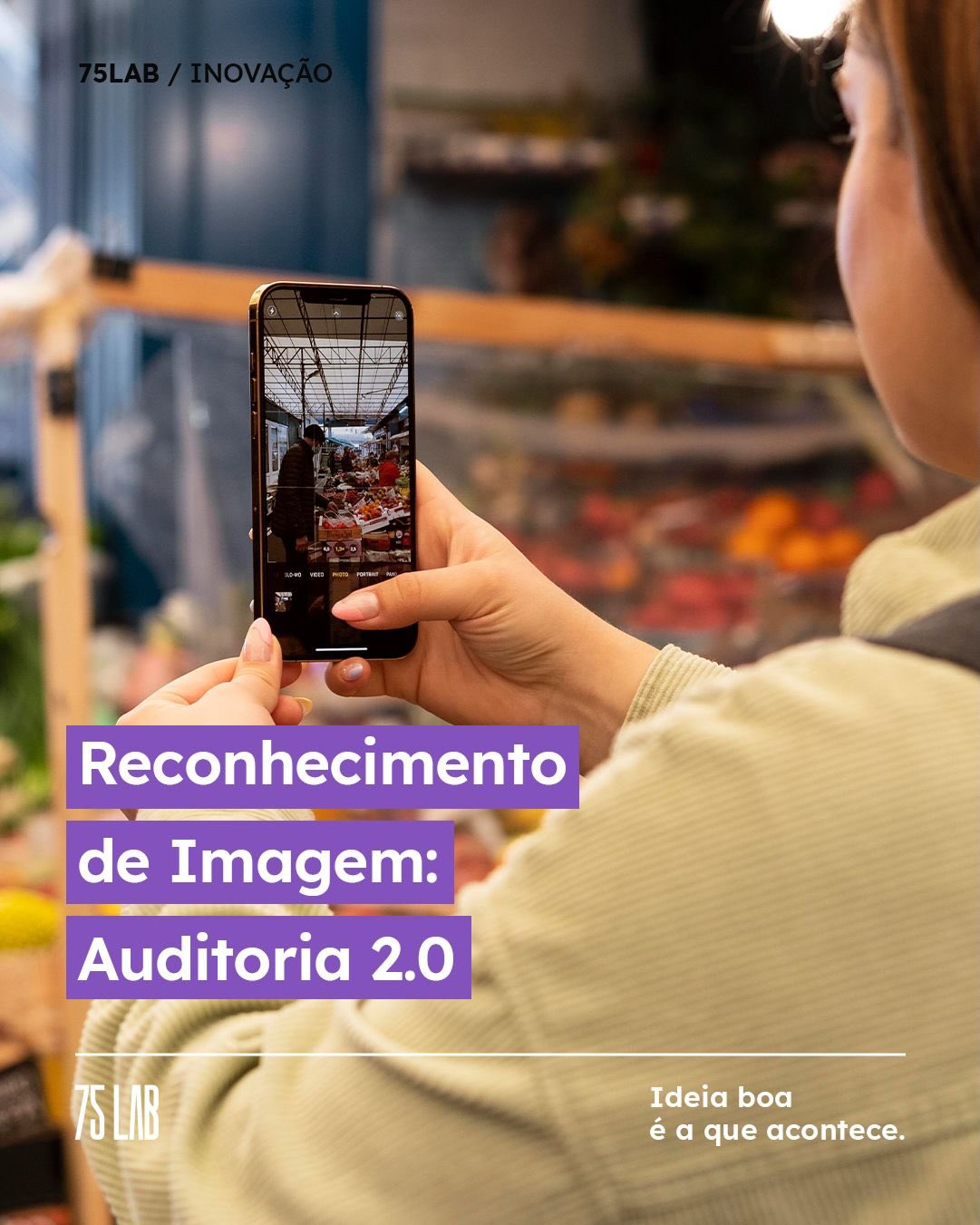 Chega de dados velhos. Com reconhecimento de imagem, você corrige a execução no mesmo dia em que o problema acontece.