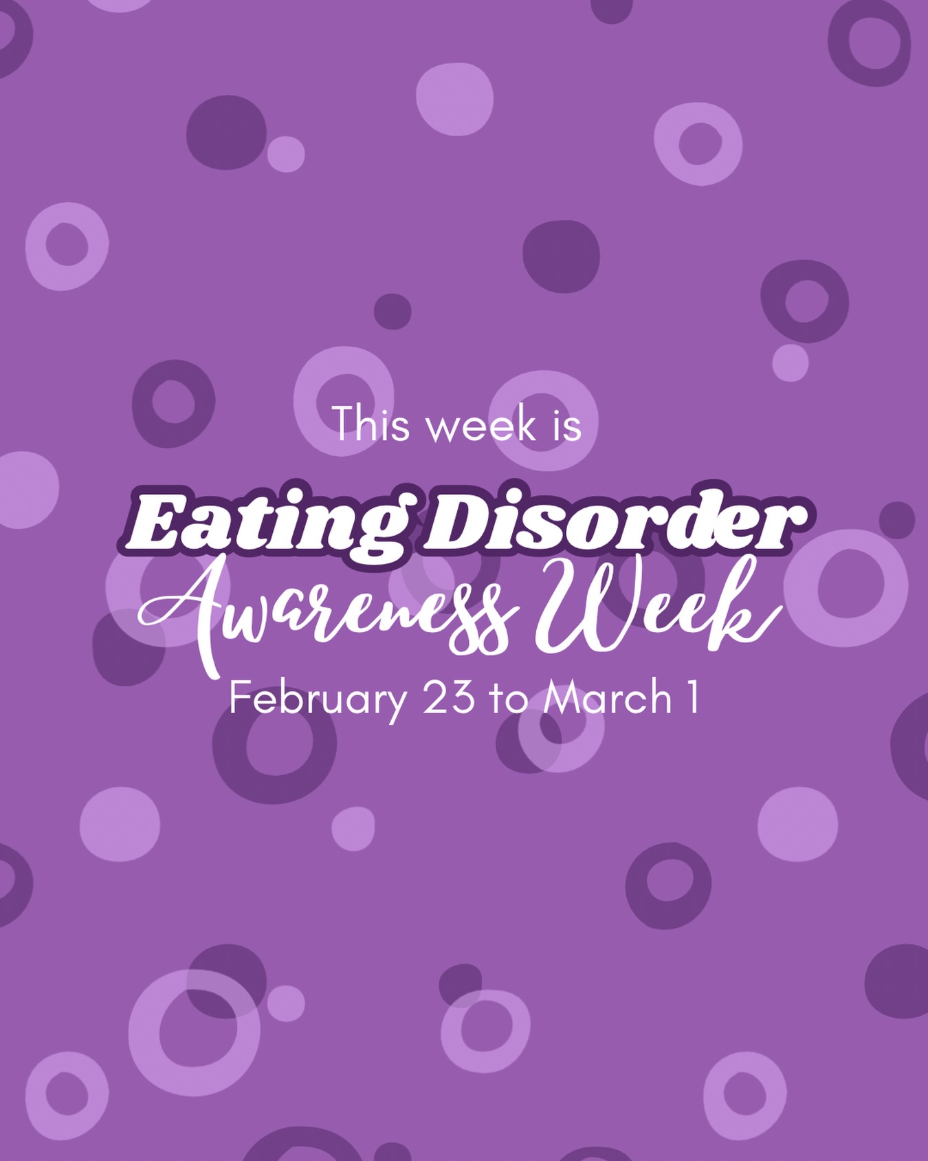 Eating disorders are serious and deeply misunderstood.
This ED Awareness Week, I want to remind you: weight is not the only indicator of illness. Most people struggling fall between the cracks because they don’t ‘look sick enough.’ That needs to change.
#EDAwareness #BodyImageSupport #EatingDisorderPrevention