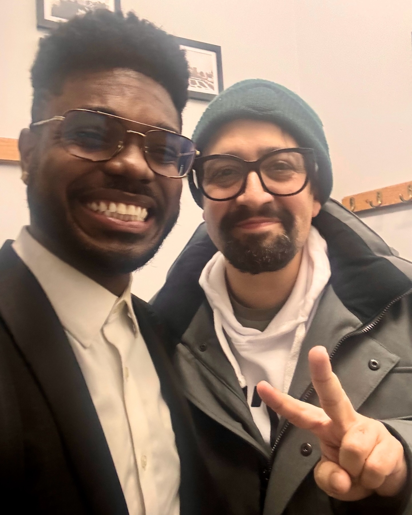 The very next day during that NYC blizzard, I met @lin_manuel!!😆🎻
If you’ve been following me for years (and to those of you who have — I’m forever grateful for your support), you know how much I admire Lin-Manuel Miranda as one of my greatest theatrical inspirations.
At my beautiful friend’s amazing solo cello concert (the way you stretch — and often suspend — time is truly mesmerizing, @mairidp!), I stopped Lin before he left because I reminded myself: I am not throwing away my shot! I asked him for a photo and told him about our almost non-existent interaction years ago near Grand Central.
EWH: “You know what’s funny? I saw you years ago while I was sitting with my violin across from Grand Central. My eyes got so big, I stood up and smiled at you. You were with a group of older people, you looked at me… and winked. I sat my ass right back down.”
LMM: LOL!
He laughed — maybe it was a pity laugh, but I don’t care! In my mind, I shared a beautiful moment with one of my heroes.
The impact he’s had on his friends, family, Puerto Rico, and the Harlem community is exactly what I aspire to do: creating opportunities for others and giving back, which I believe is one of the most fulfilling experiences anyone can have.
Thank you, @lin_manuel, for taking a few minutes to make a huge fan very happy. I hope to perform for you someday.
I have the honor to be,
your obedient servant,
Eddie
#linmanuelmiranda #broadway #composer #violinist #notthrowingawaymyshot