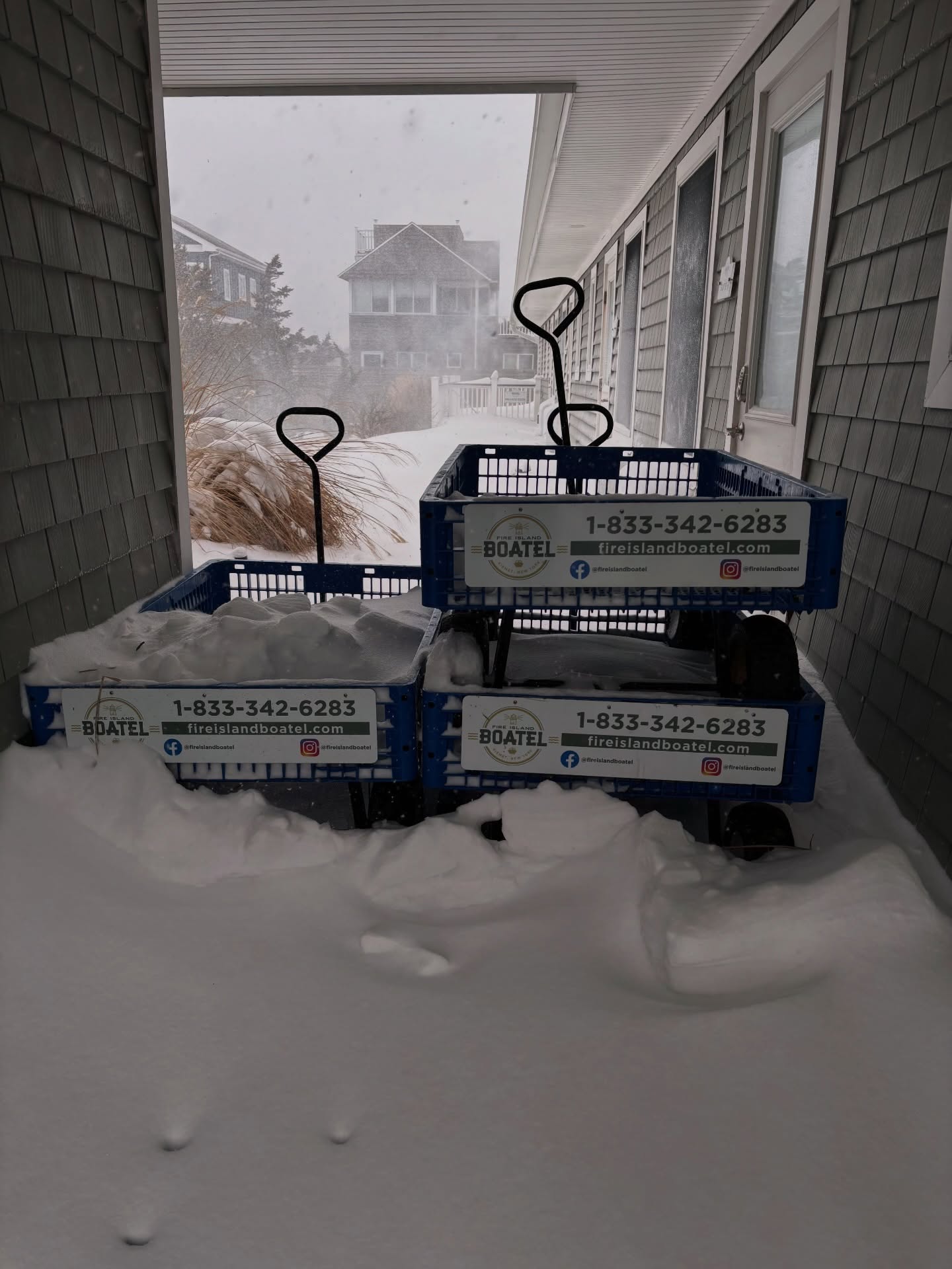 After yesterday’s storm, we’re looking forward to the summer ahead… ☀️
Exactly two months from today, we’ll be open for the 2026 season!