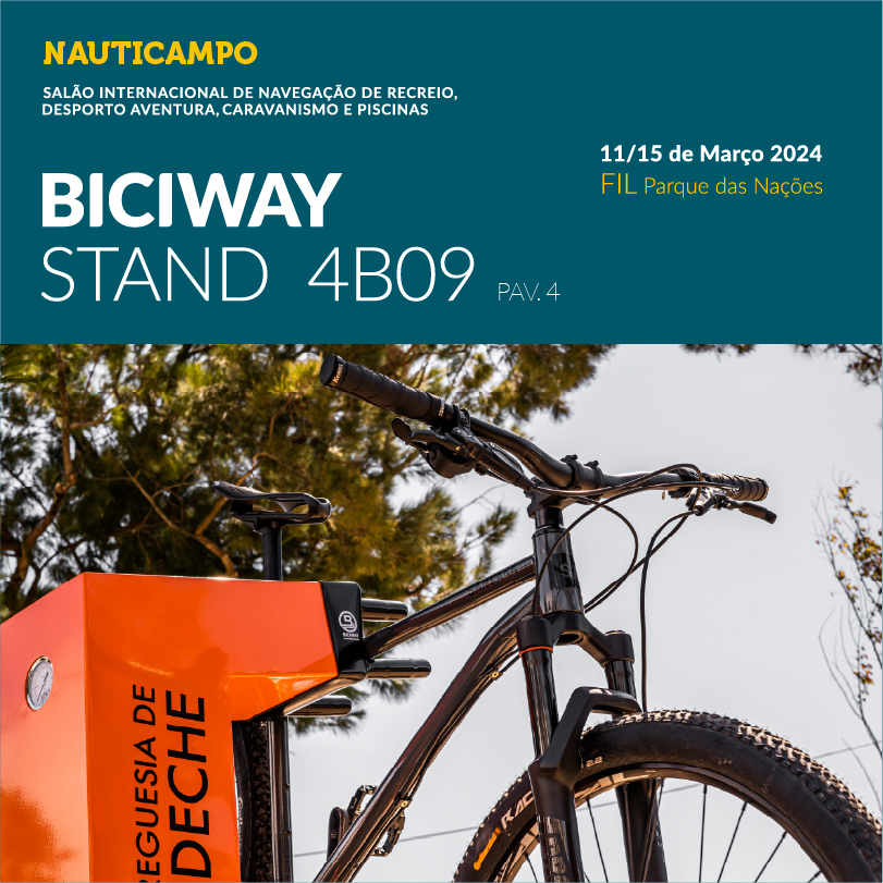 Vamos estar na Nauticampo!
Visita-nos no Stand 4B09 e descobre as nossas novidades, fala com a nossa equipa e conhece tudo o que preparámos para esta edição.
Esperamos por ti! 🙌
#feirafil #nauticampo #biciway #bicicletas #parquedasnacoes