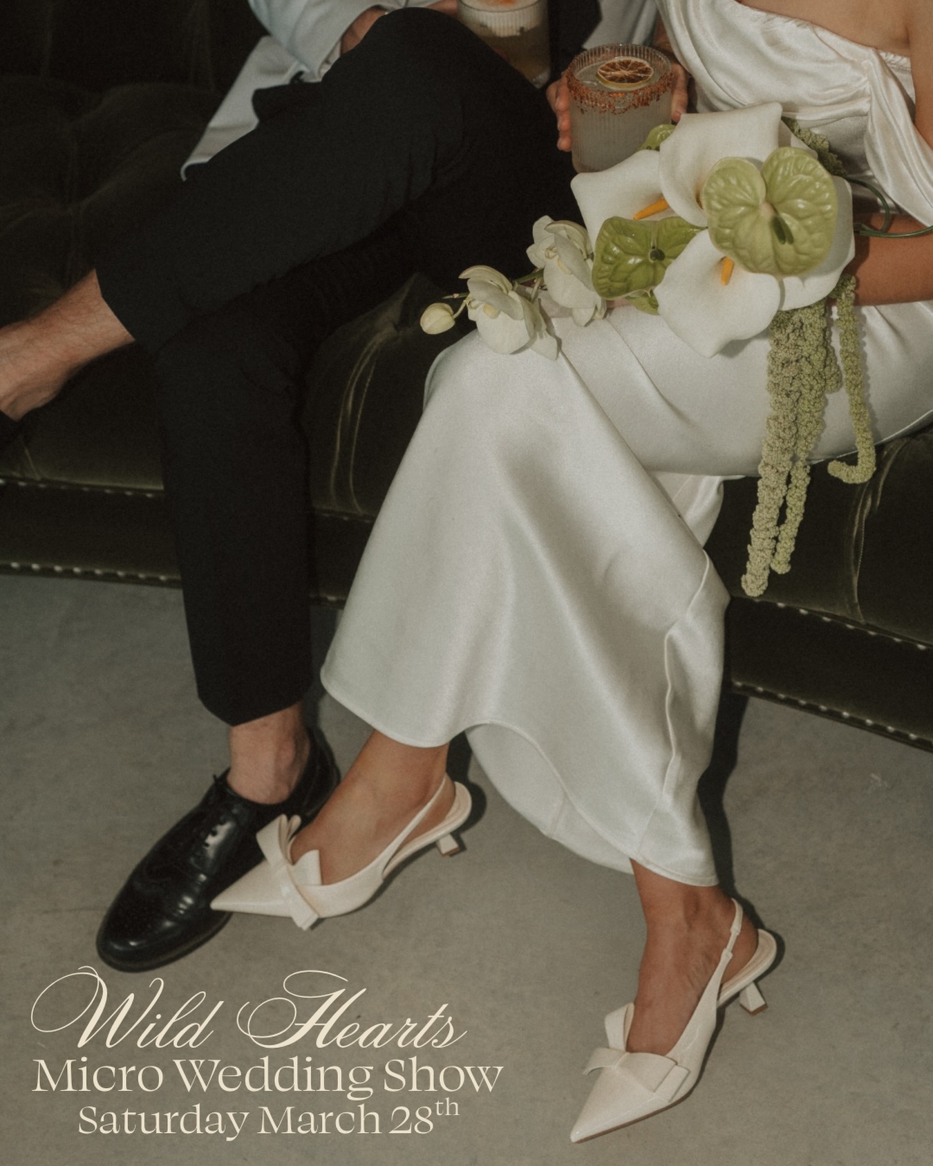 🤍 Save the date for Wildhearts micro wedding show on Saturday March 28th
Spotlighting small weddings centered around intimacy and intention.
Tickets available now! Check out the link in our bio for more information
📷 by @willowandwaltzphoto