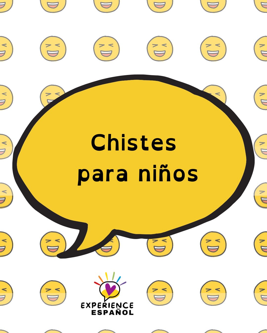 ¡A reírse! It can definitely be tricky to understand jokes in Spanish! These chistes have had some good success with my group of peques! Que se diviertan! #chistes #chistesenespañol #chistesparaniños #bromas