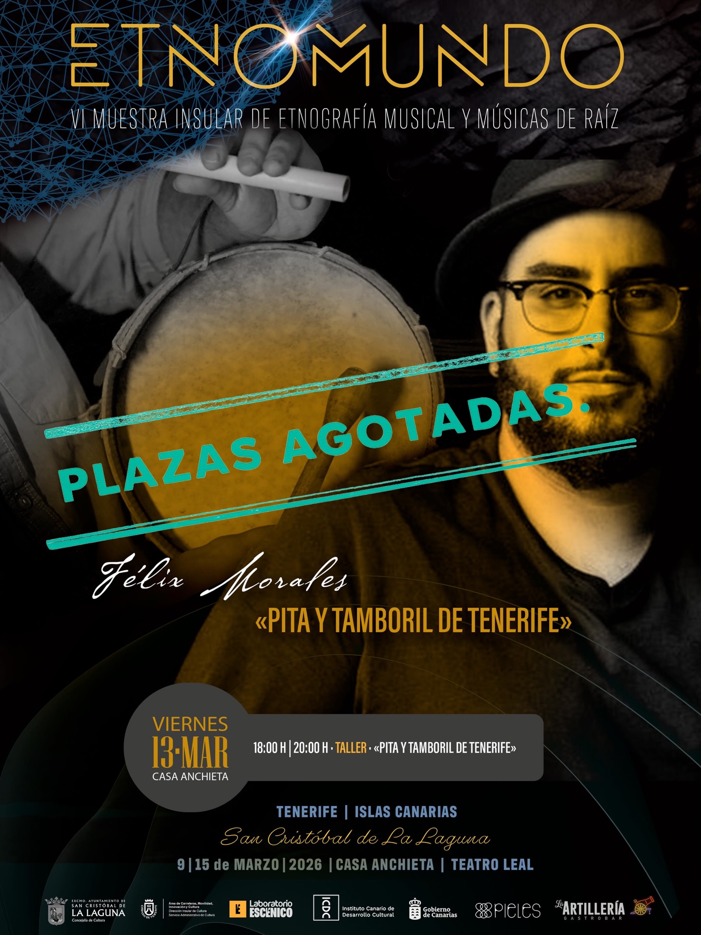 ¡PLAZAS AGOTADAS! 📢
Aforo completo para este taller 🤩
¡Aún quedan plazas para otras actividades!
¡Corre que vuelan! 🚀