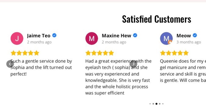 To all our amazing clients who took the time to leave us a Google review, thank you 🥹💛
Your kind words about our lash lifts, gel manicures, gentle service & clean space mean everything to us. We’re so happy to know you feel comfortable and well taken care of every visit.
We’ll continue to serve you with patience, precision and lots of love 🫶🏻
If you’ve visited us before, we’d really appreciate your support with a Google review too 🌟 It helps our small business grow and reach more beautiful souls like you.
📍 See you at your next appointment!
☎️ 80712924