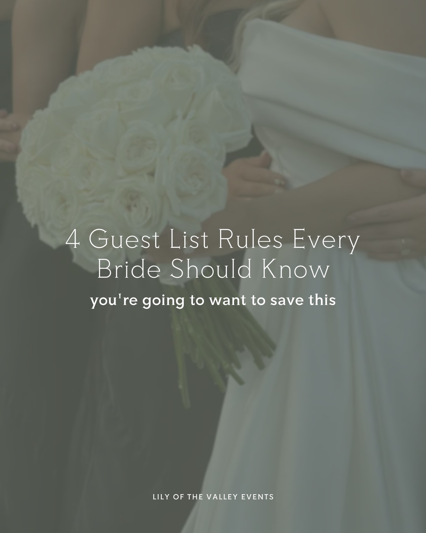 Say it with me: It’s okay to be thoughtful, set boundaries, and choose what feels right for you.
Your wedding isn’t about pleasing everyone, it’s about being surrounded by the people who actually matter in this season of your life
Need help navigating guest list decisions? Let’s talk ✨ Inquire at: www.lotvevents.com