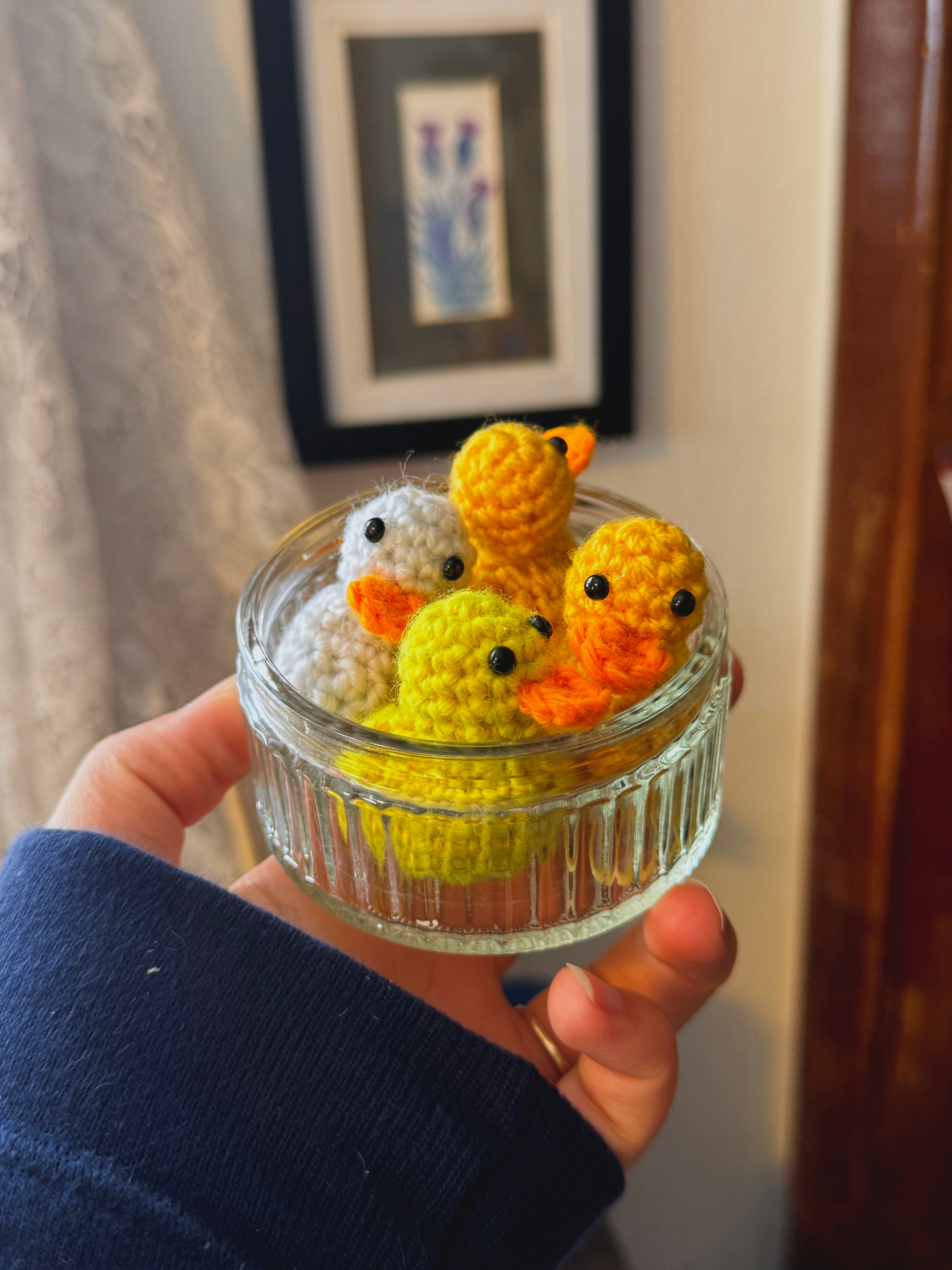 I just want to post my ducks again. Did I mention that I love them?