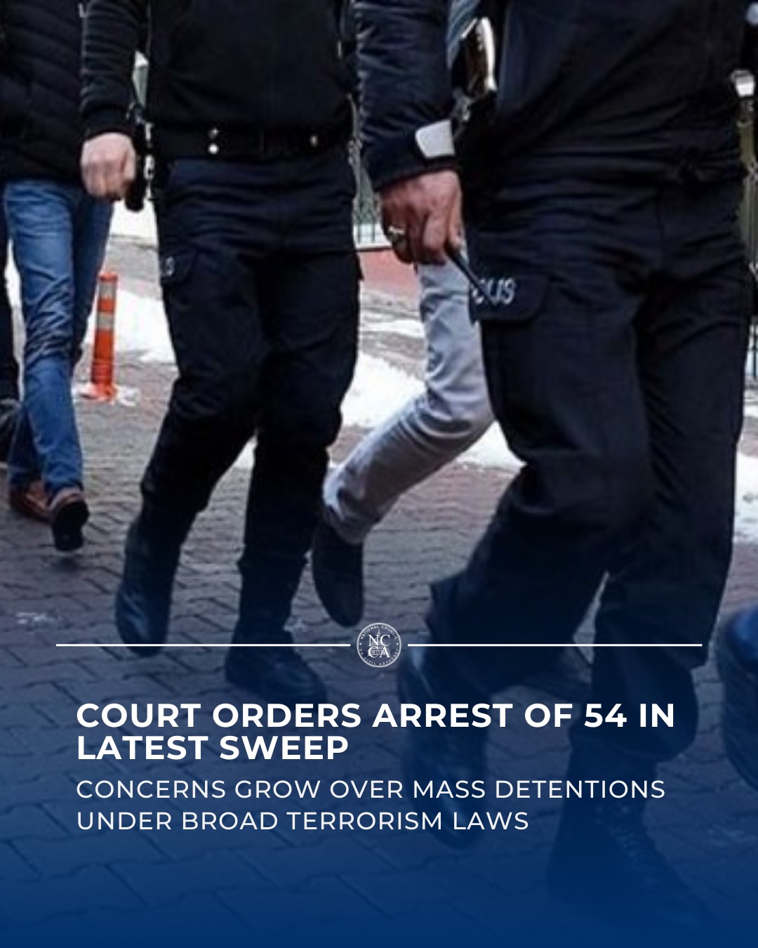 A Turkish court has ordered the arrest of 54 individuals in the latest operation tied to alleged Hizmet Movement links, continuing a pattern of large-scale detentions under broad terrorism-related charges.
Mass arrest operations of this nature raise serious concerns regarding due process, the presumption of innocence, and the proportional application of anti-terror legislation. The repeated use of expansive counterterrorism provisions to detain large numbers of individuals continues to draw scrutiny from international human rights observers.
Upholding fair trial guarantees and ensuring that criminal law is applied with clarity, precision, and accountability are fundamental components of the rule of law.
🔗 Read more:
https://loom.ly/5PgqOCs
#HumanRightsViolations #Turkey #RuleOfLaw #HizmetMovement